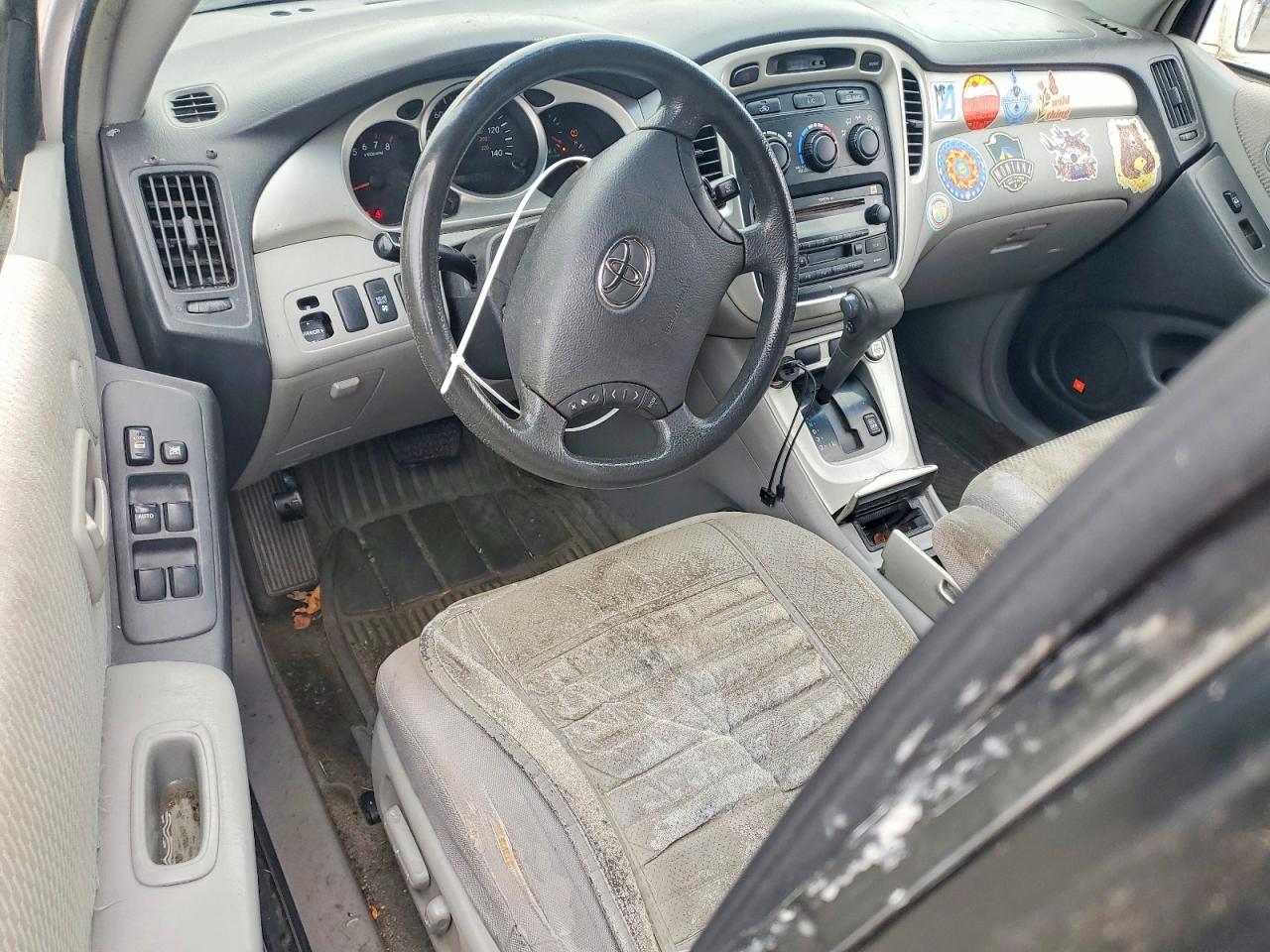 2005 Toyota Highlander Limited White vin: JTEEP21A550088860