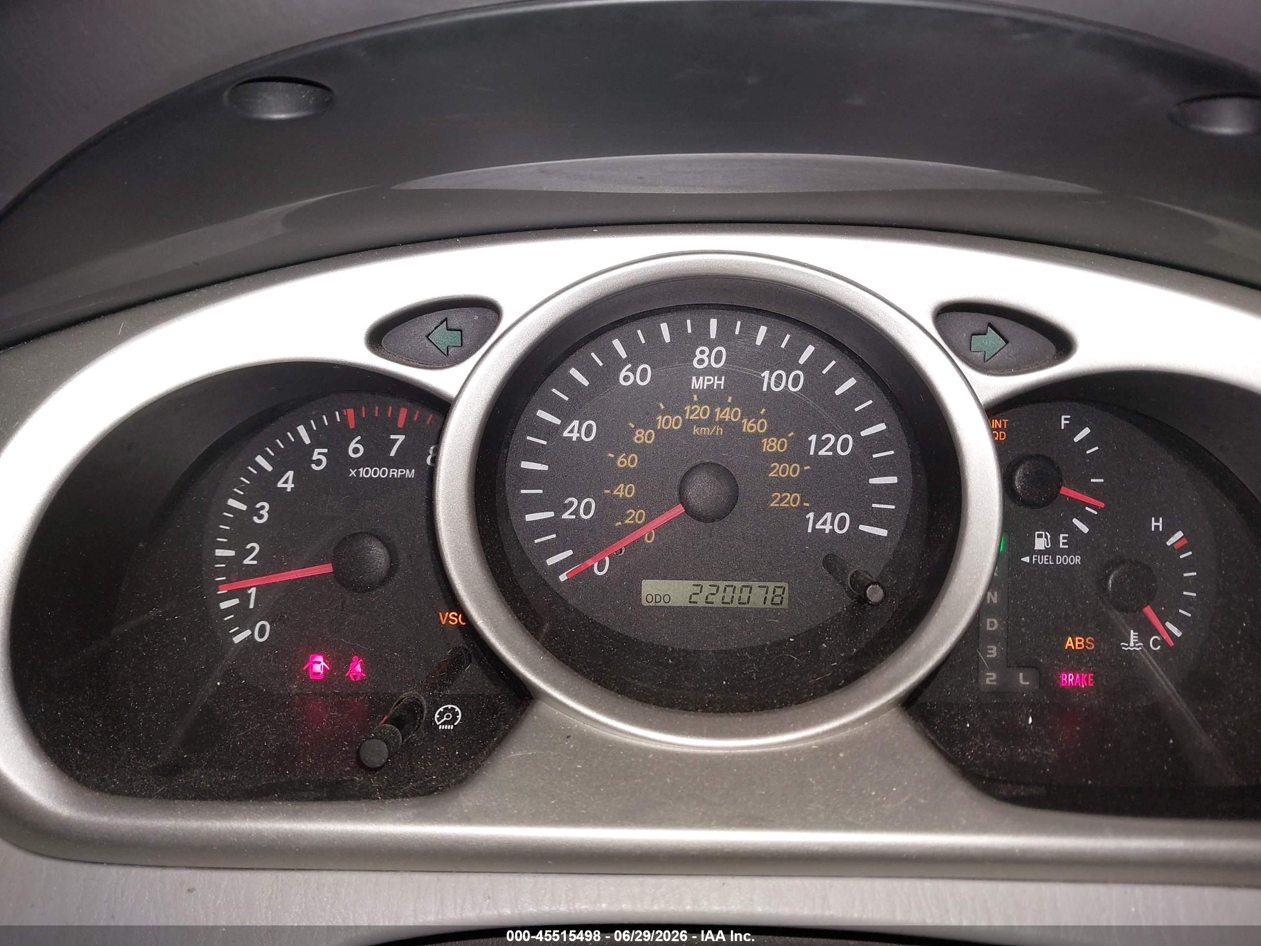 2005 Toyota Highlander V6 Burgundy vin: JTEEP21A550090608