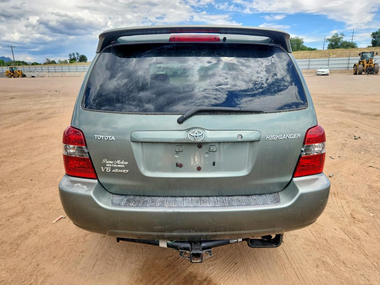 2005 Toyota Highlander Limited Зеленый vin: JTEEP21A550102336