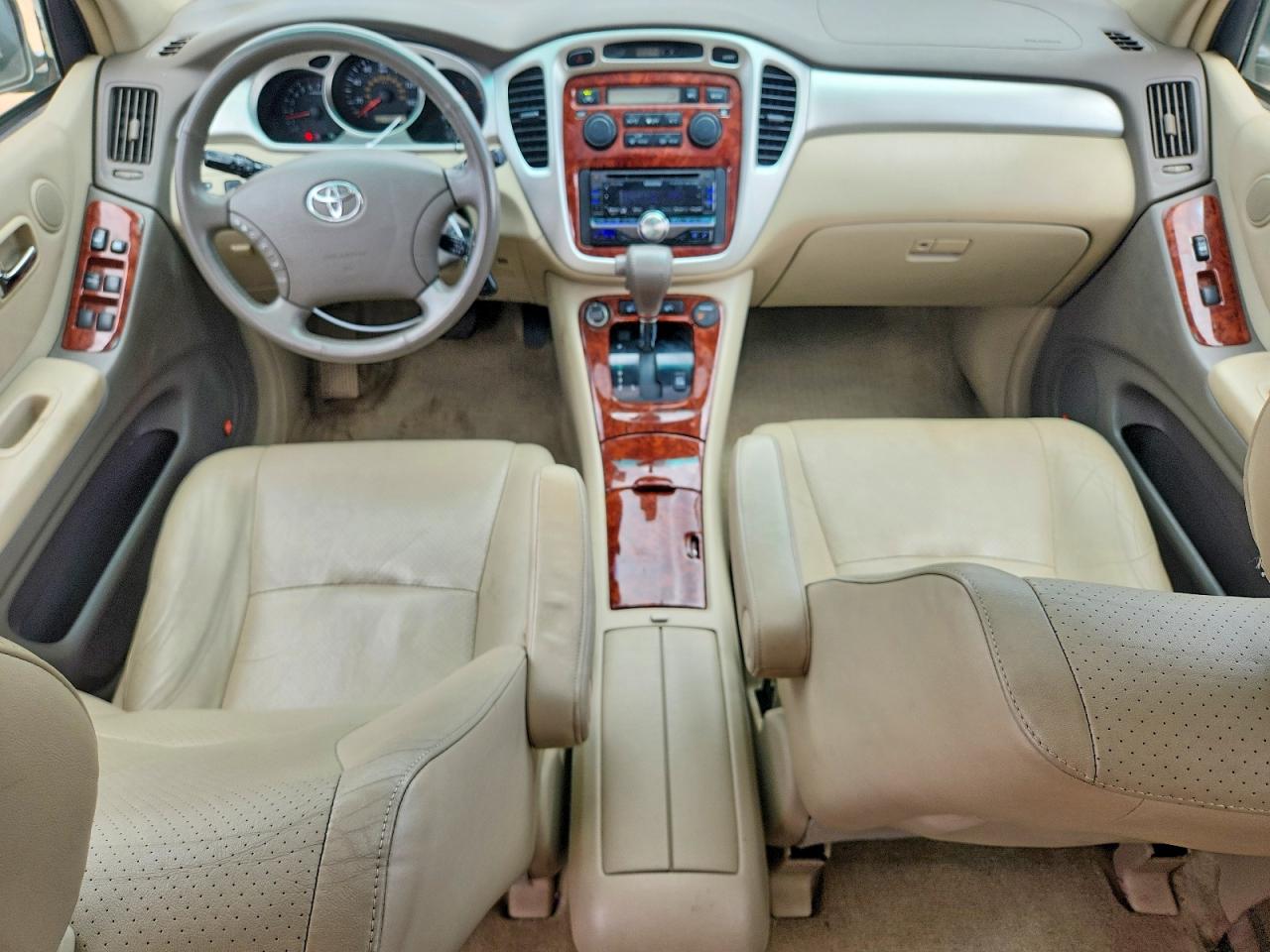 2005 Toyota Highlander Limited Зеленый vin: JTEEP21A550102336