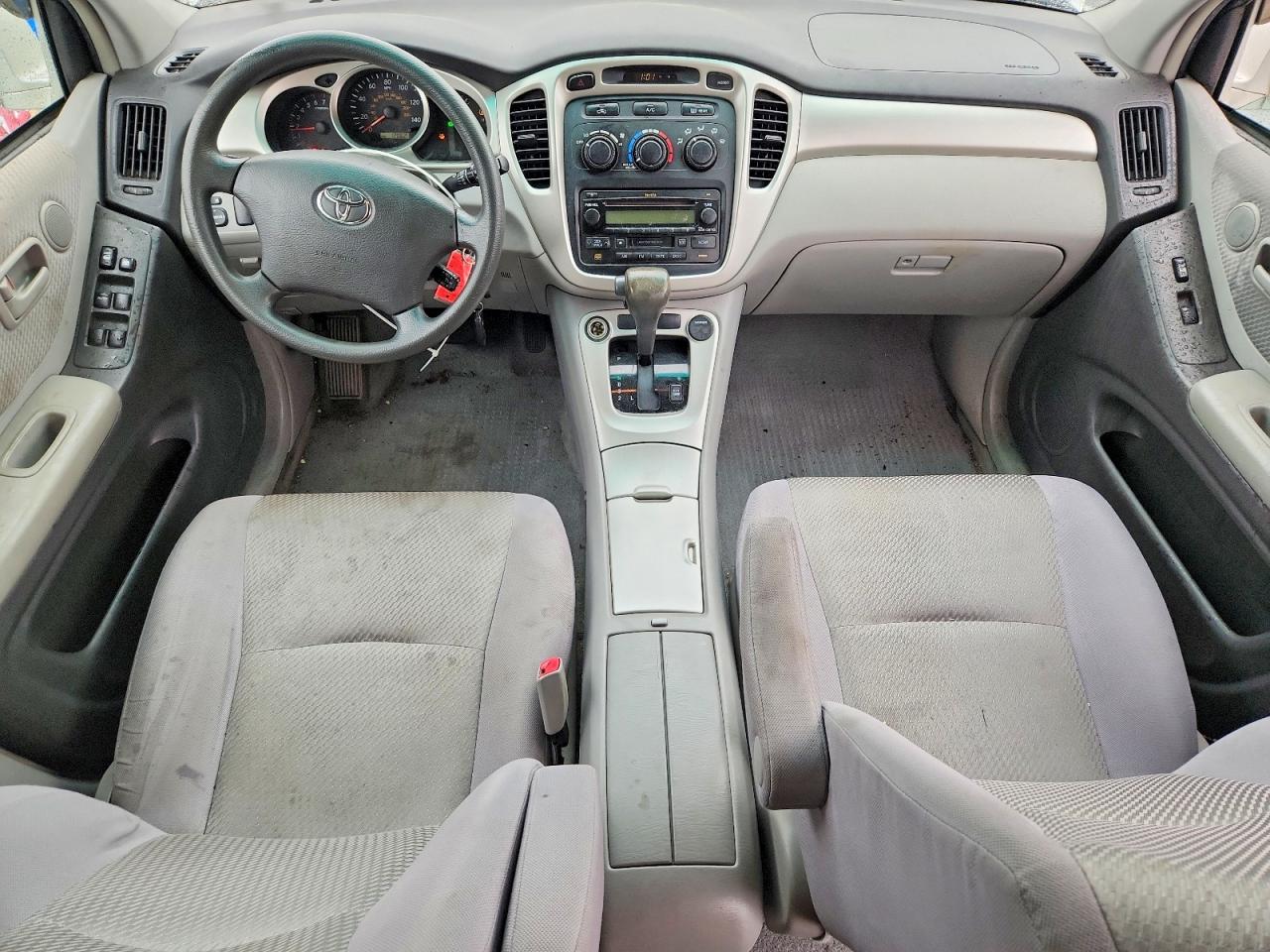 2005 Toyota Highlander Limited Silver vin: JTEEP21A550122263
