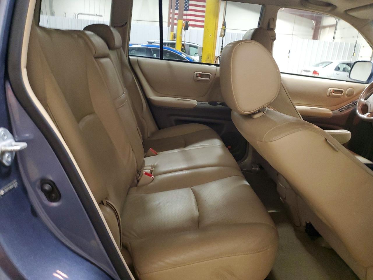 2005 Toyota Highlander Limited Blue vin: JTEEP21A550135725