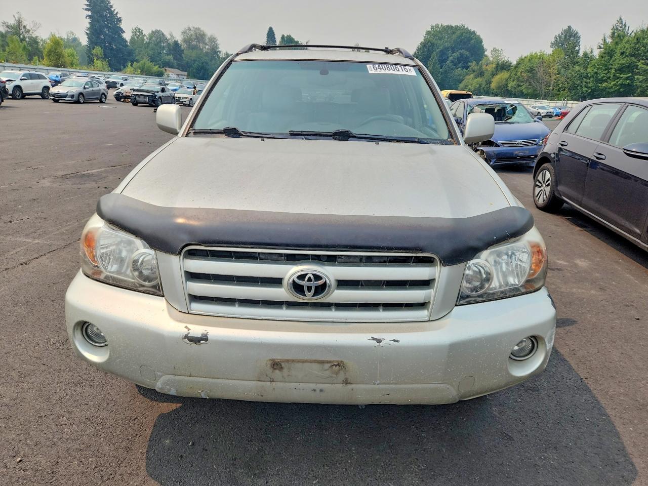 2006 Toyota Highlander Limited Silver vin: JTEEP21A560142496