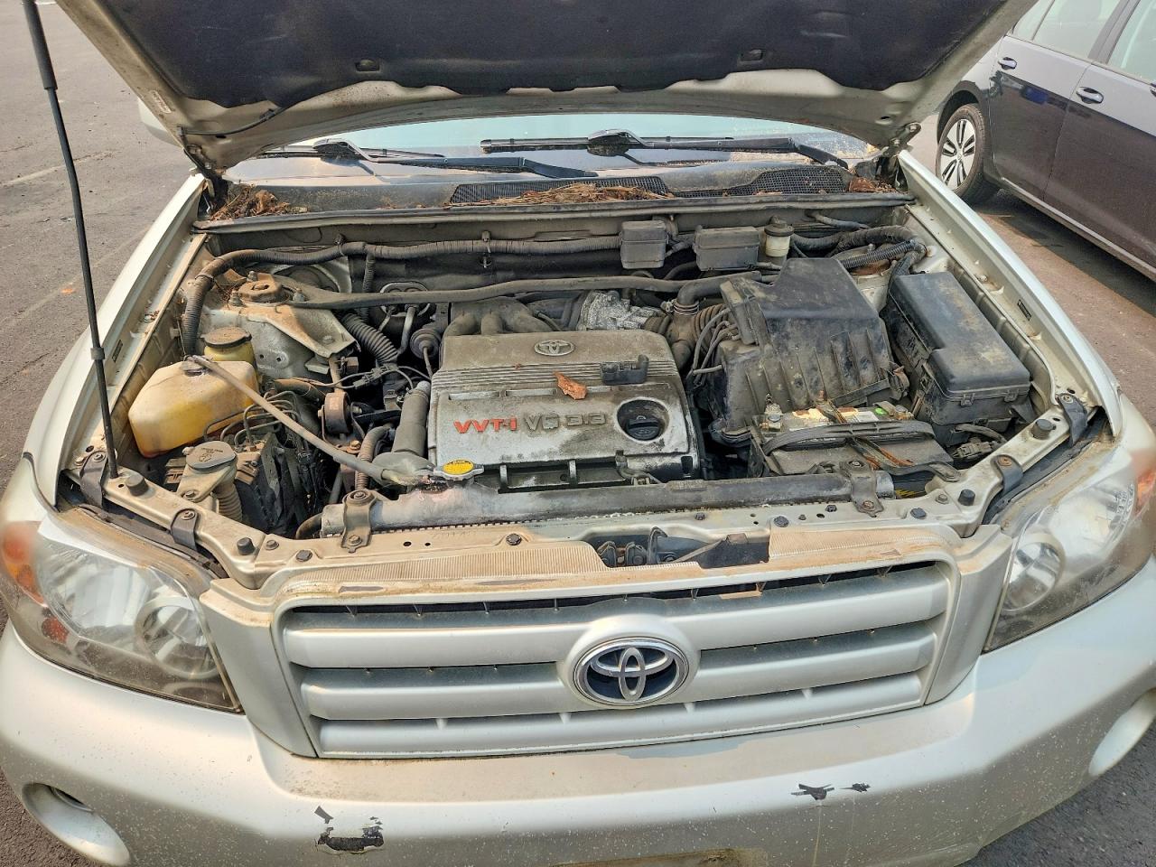 2006 Toyota Highlander Limited Silver vin: JTEEP21A560142496