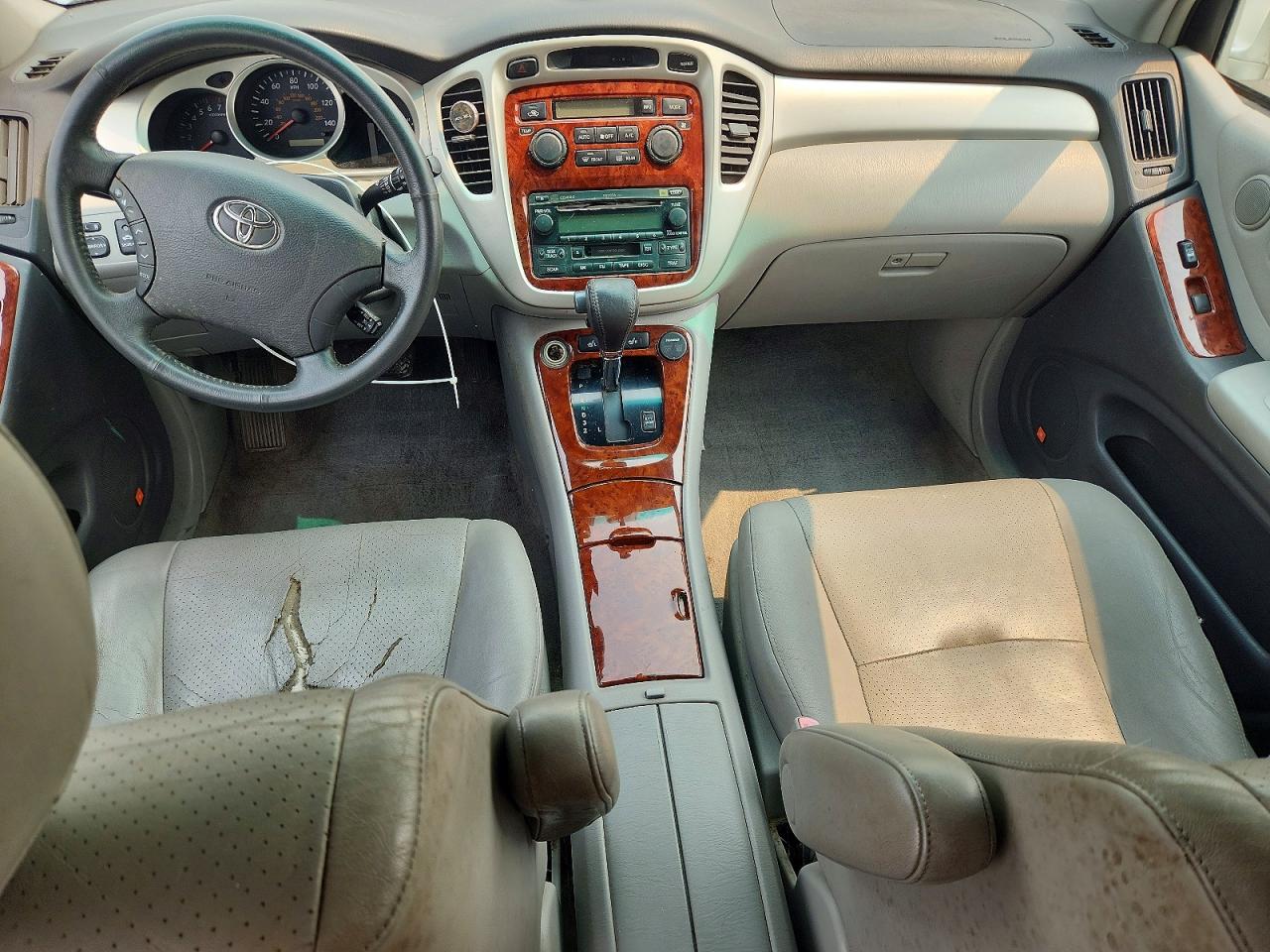 2006 Toyota Highlander Limited Silver vin: JTEEP21A560142496