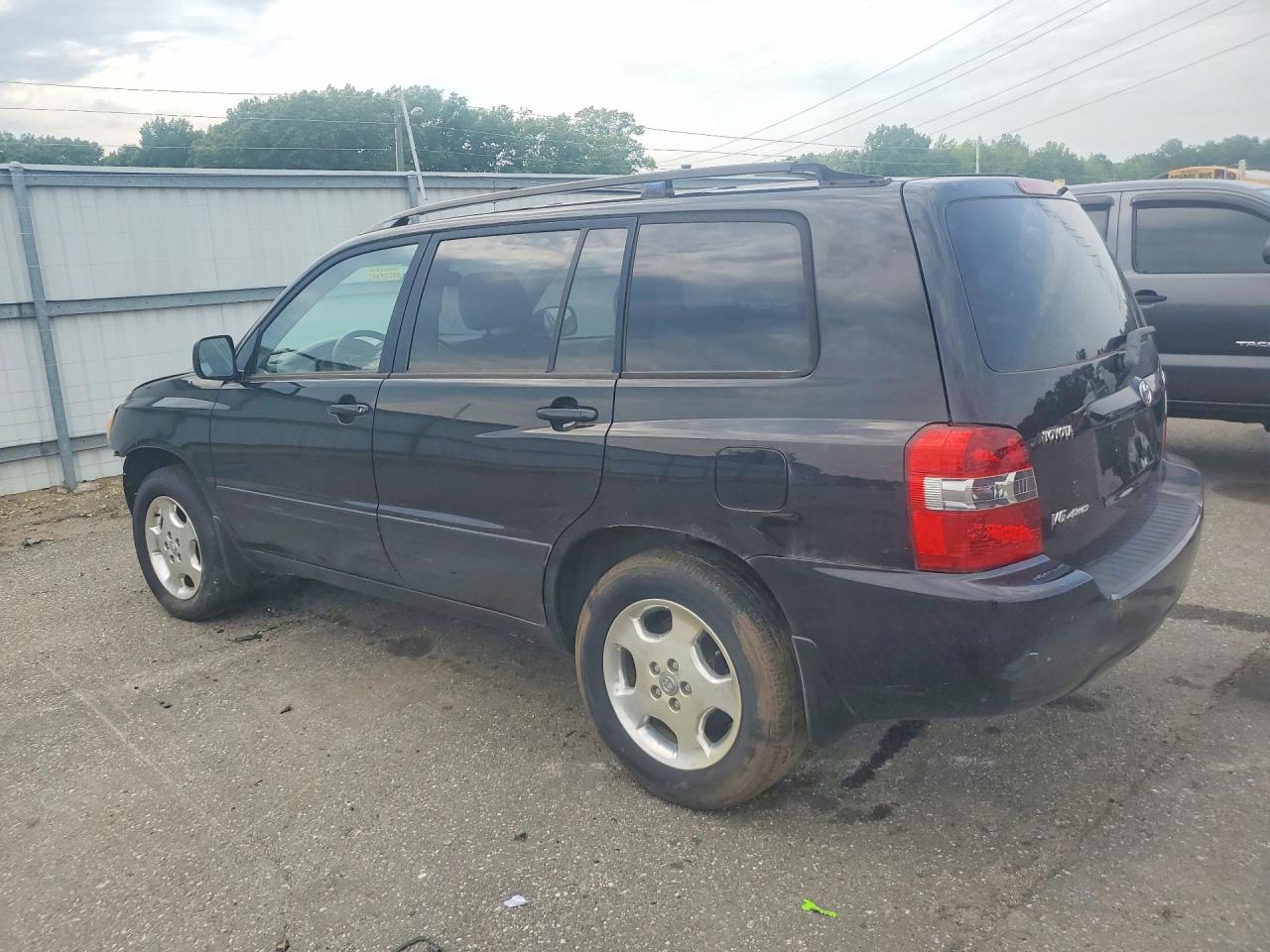 2006 Toyota Highlander Limited Black vin: JTEEP21A560149741