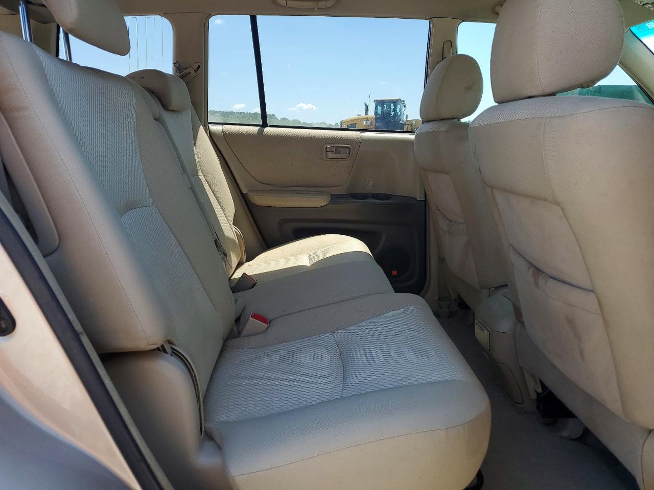 2006 Toyota Highlander  4wd W/3rd Row Seating Gold vin: JTEEP21A560154728