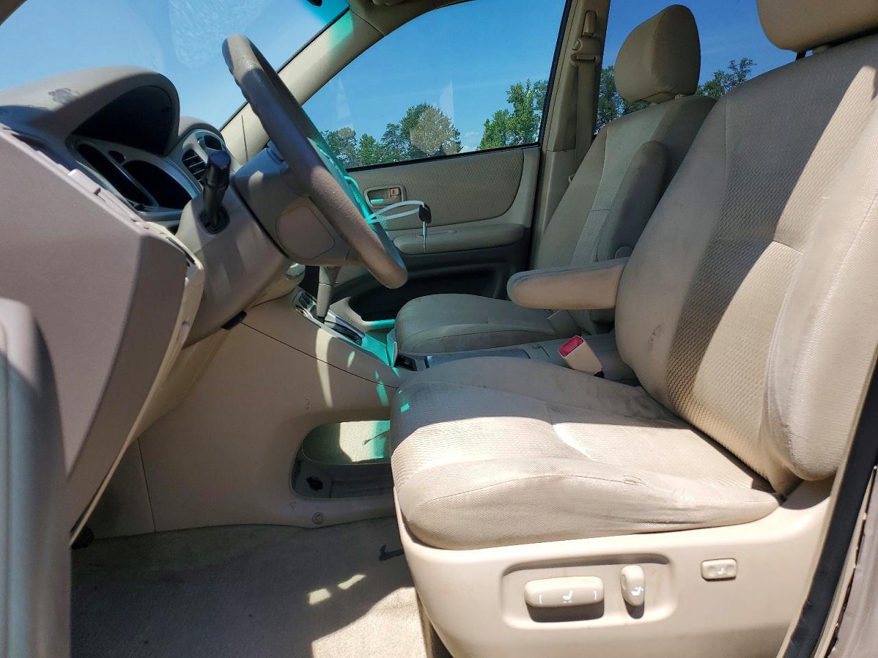 2006 Toyota Highlander  4wd W/3rd Row Seating Gold vin: JTEEP21A560154728