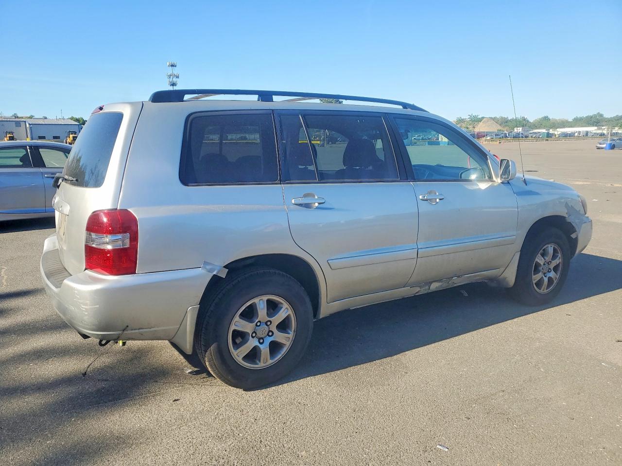 2006 Toyota Highlander Limited Silver vin: JTEEP21A560163381