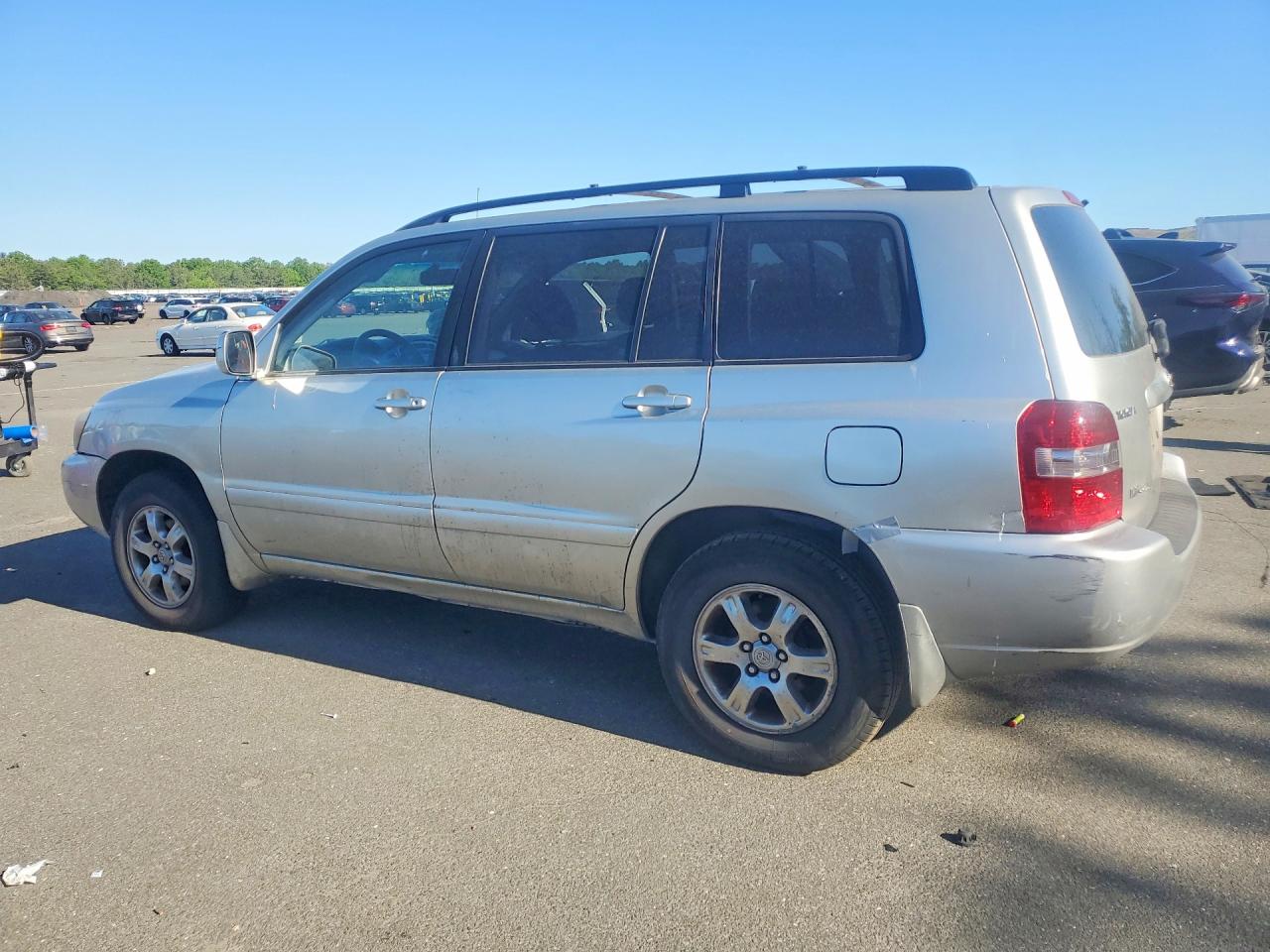 2006 Toyota Highlander Limited Silver vin: JTEEP21A560163381
