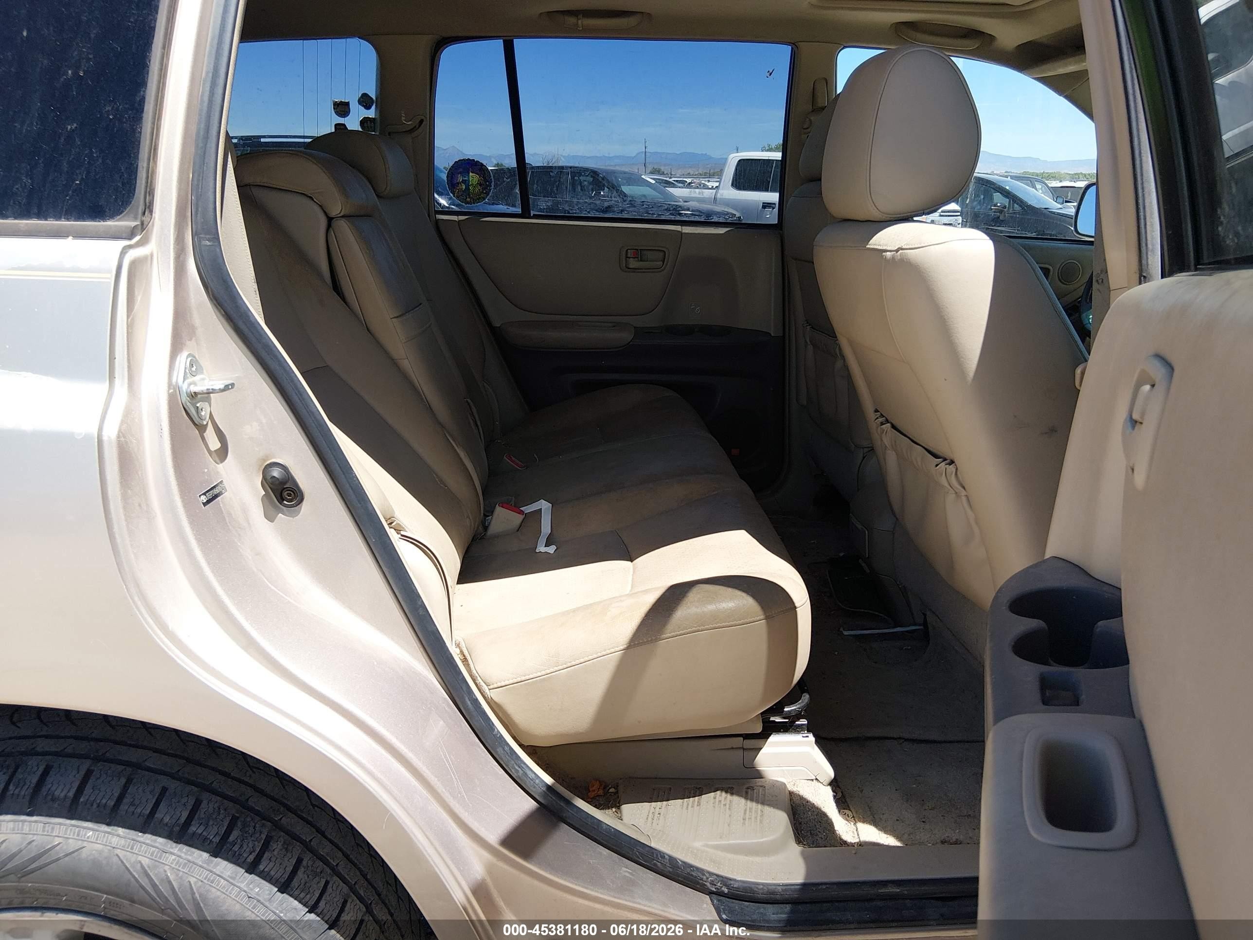 2006 Toyota Highlander V6 Gray vin: JTEEP21A560167169