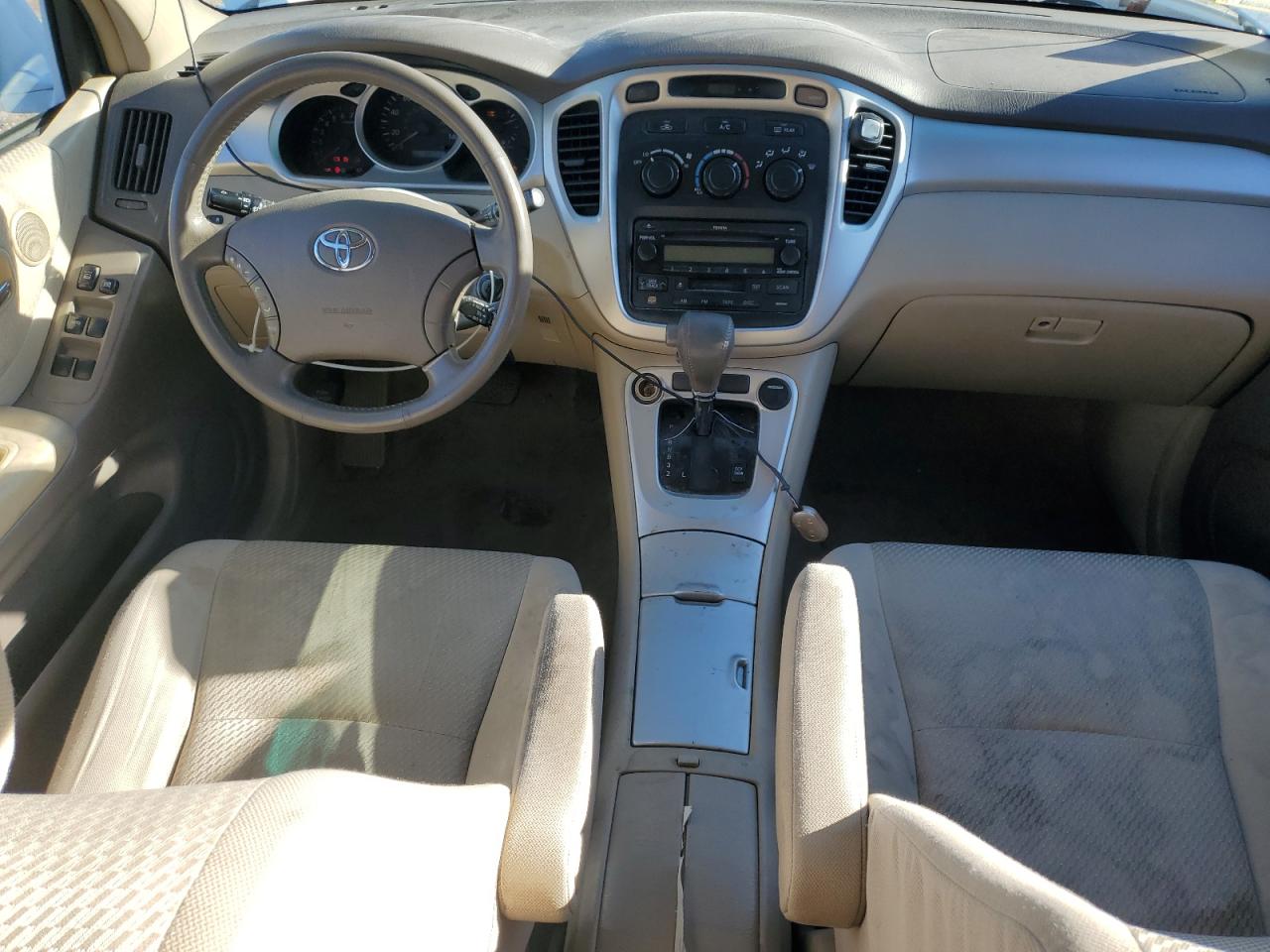 2006 Toyota Highlander Limited White vin: JTEEP21A560167544