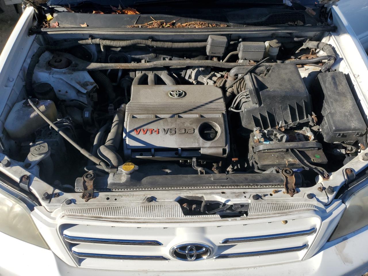 2006 Toyota Highlander Limited White vin: JTEEP21A560167544