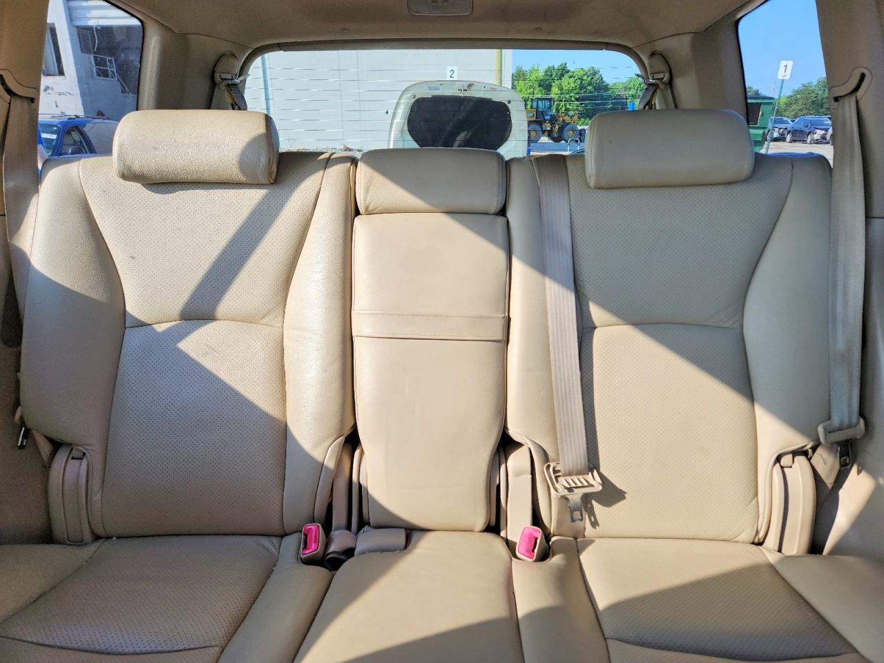 2005 Toyota Highlander Limited Burgundy vin: JTEEP21A650068164