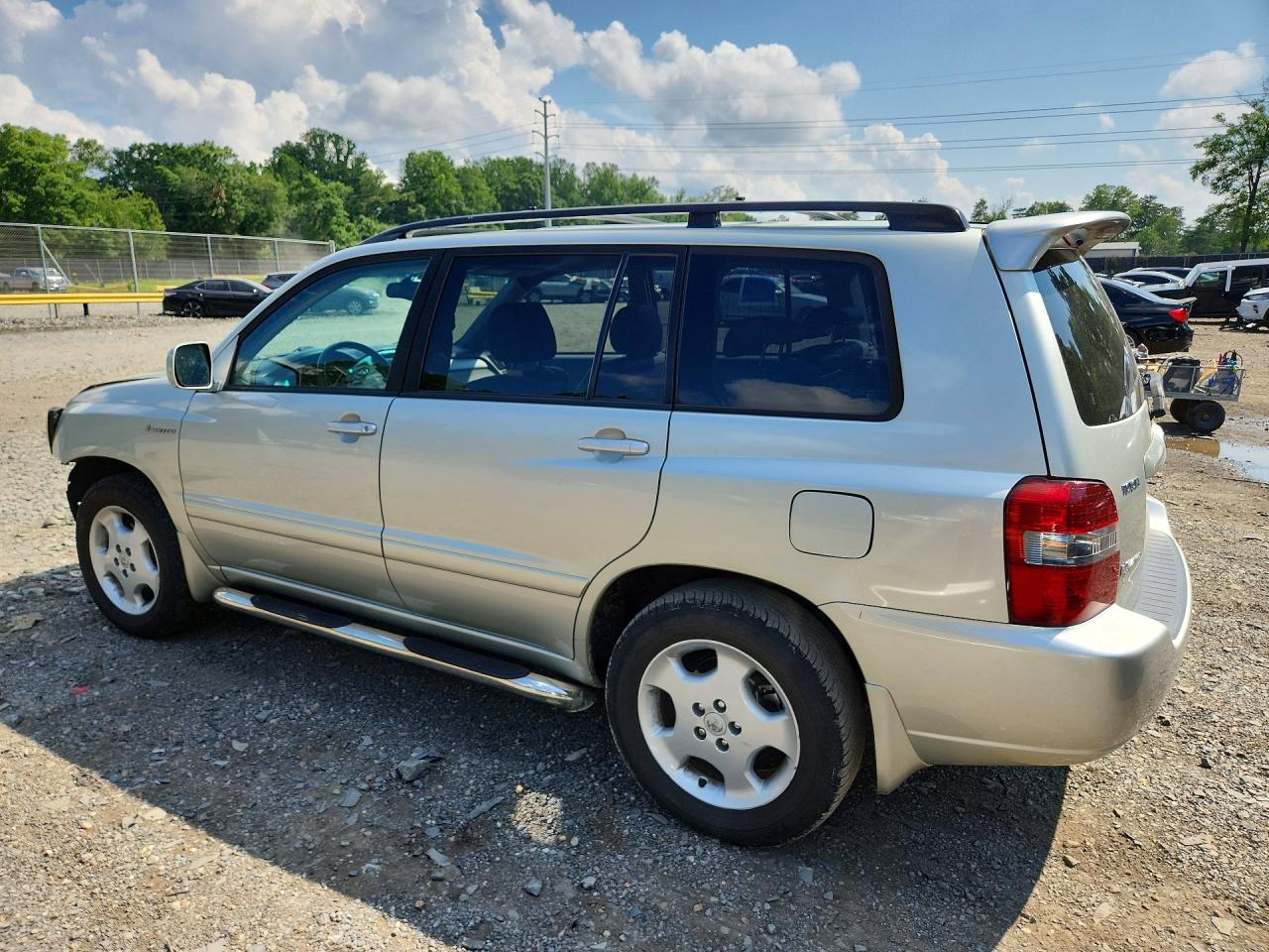 2005 Toyota Highlander Limited Silver vin: JTEEP21A650076345