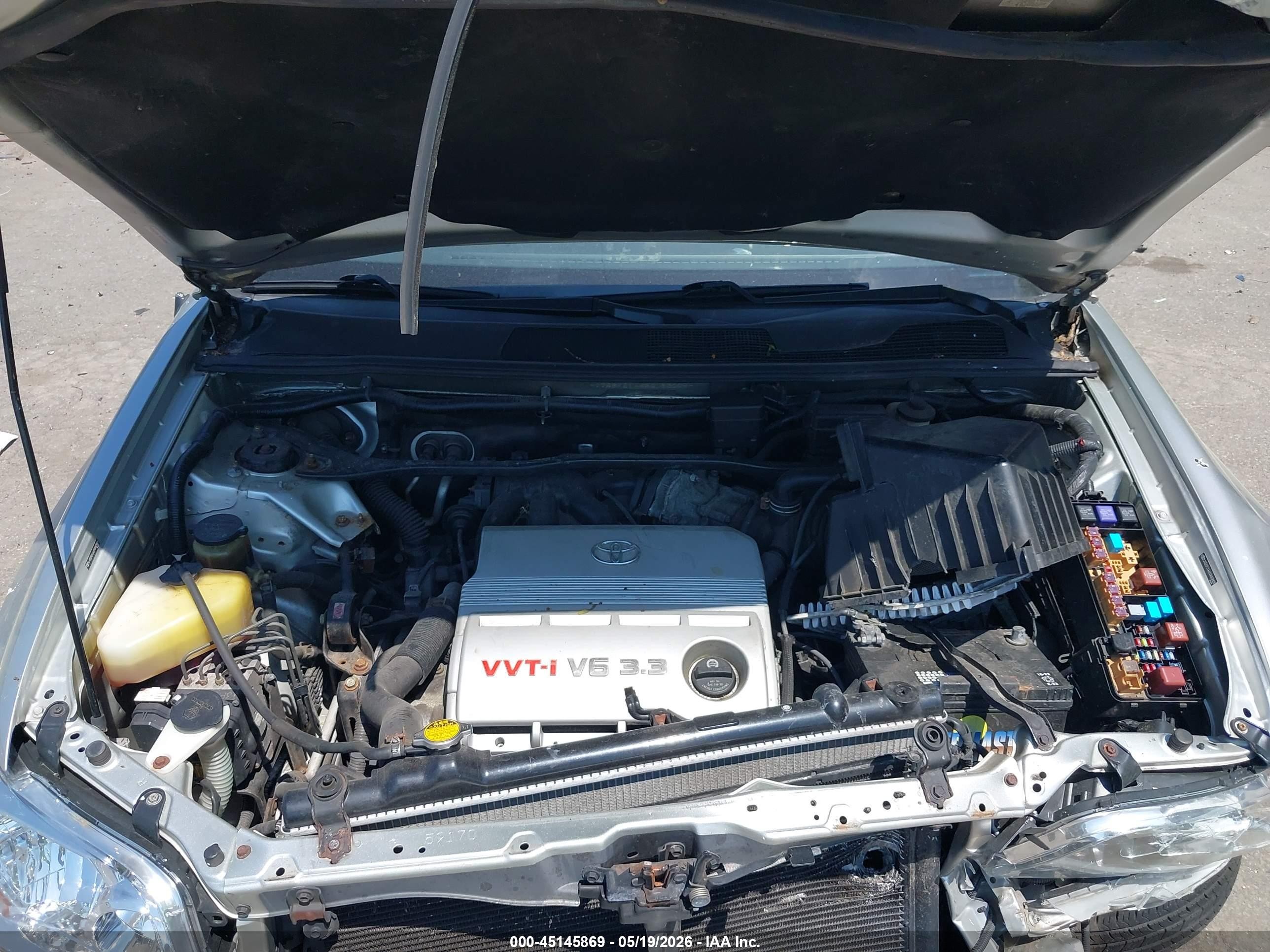 2005 Toyota Highlander V6 Серебряный vin: JTEEP21A650083005