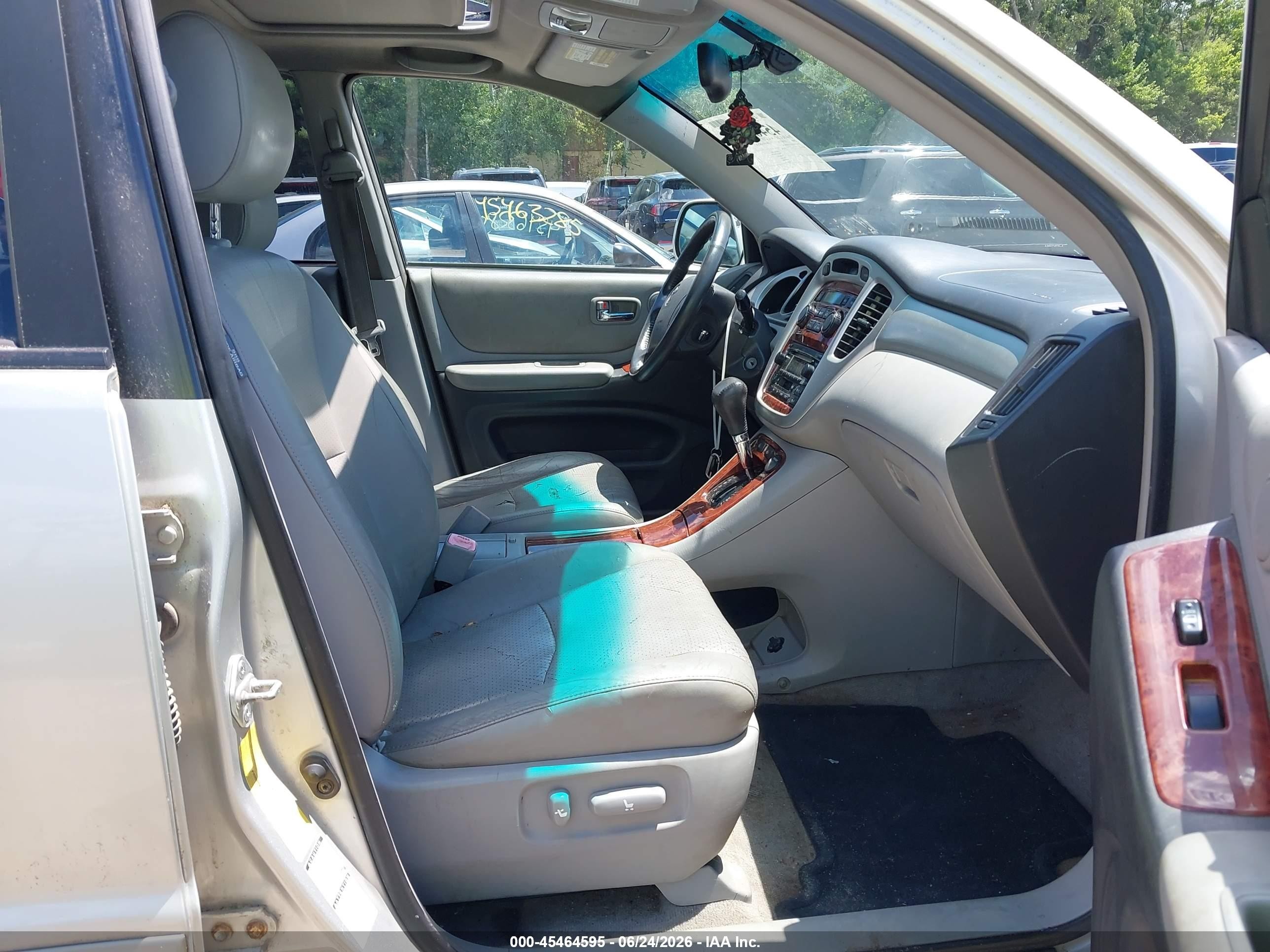 2005 Toyota Highlander Limited V6 Silver vin: JTEEP21A650090536