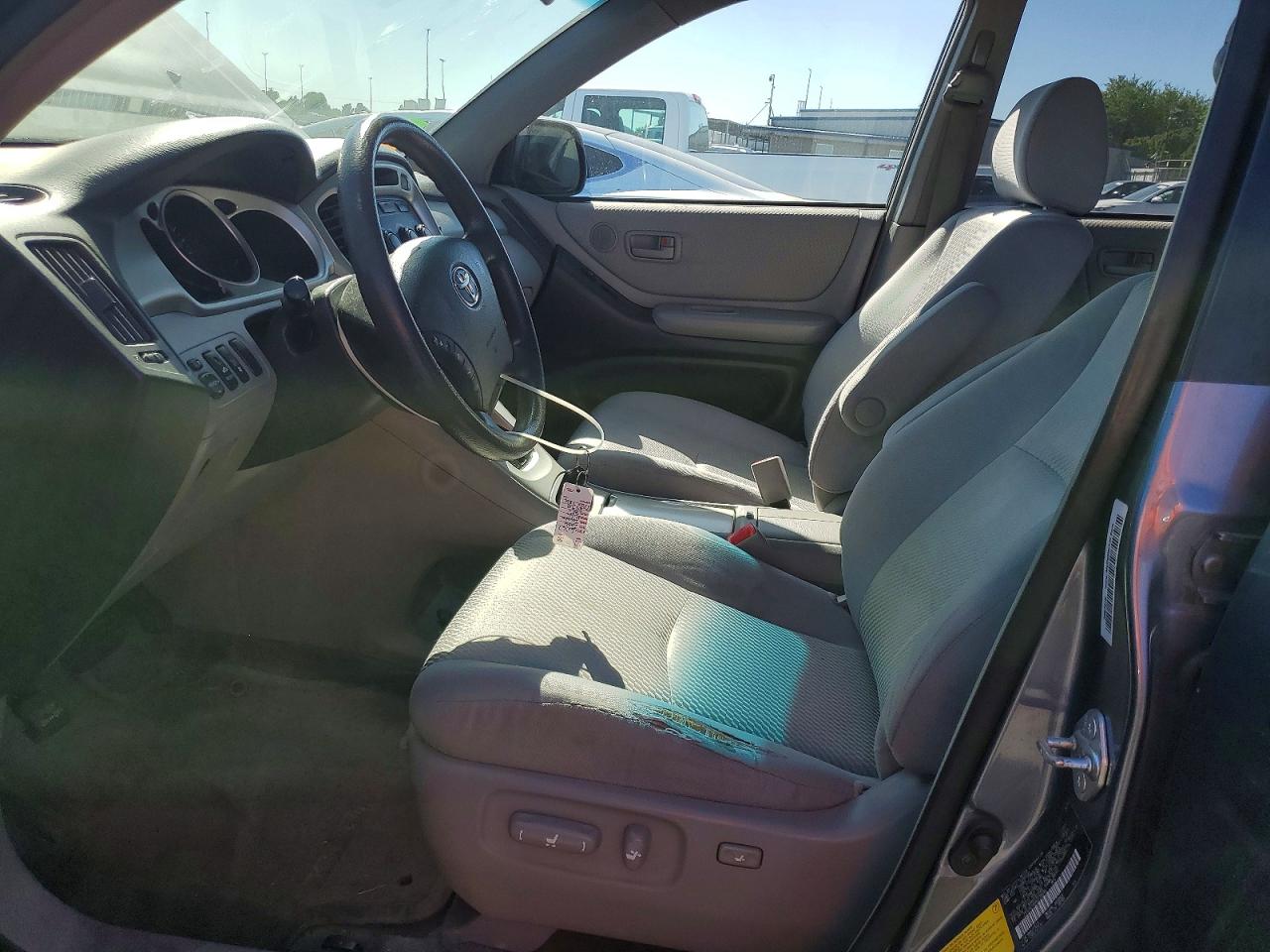 2006 Toyota Highlander Base Blue vin: JTEEP21A660138490
