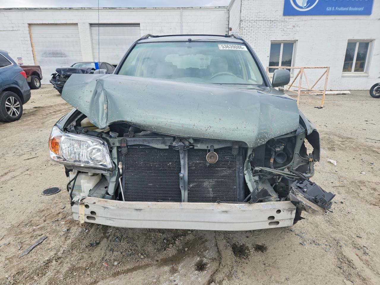 2006 Toyota Highlander Limited Teal vin: JTEEP21A660154656