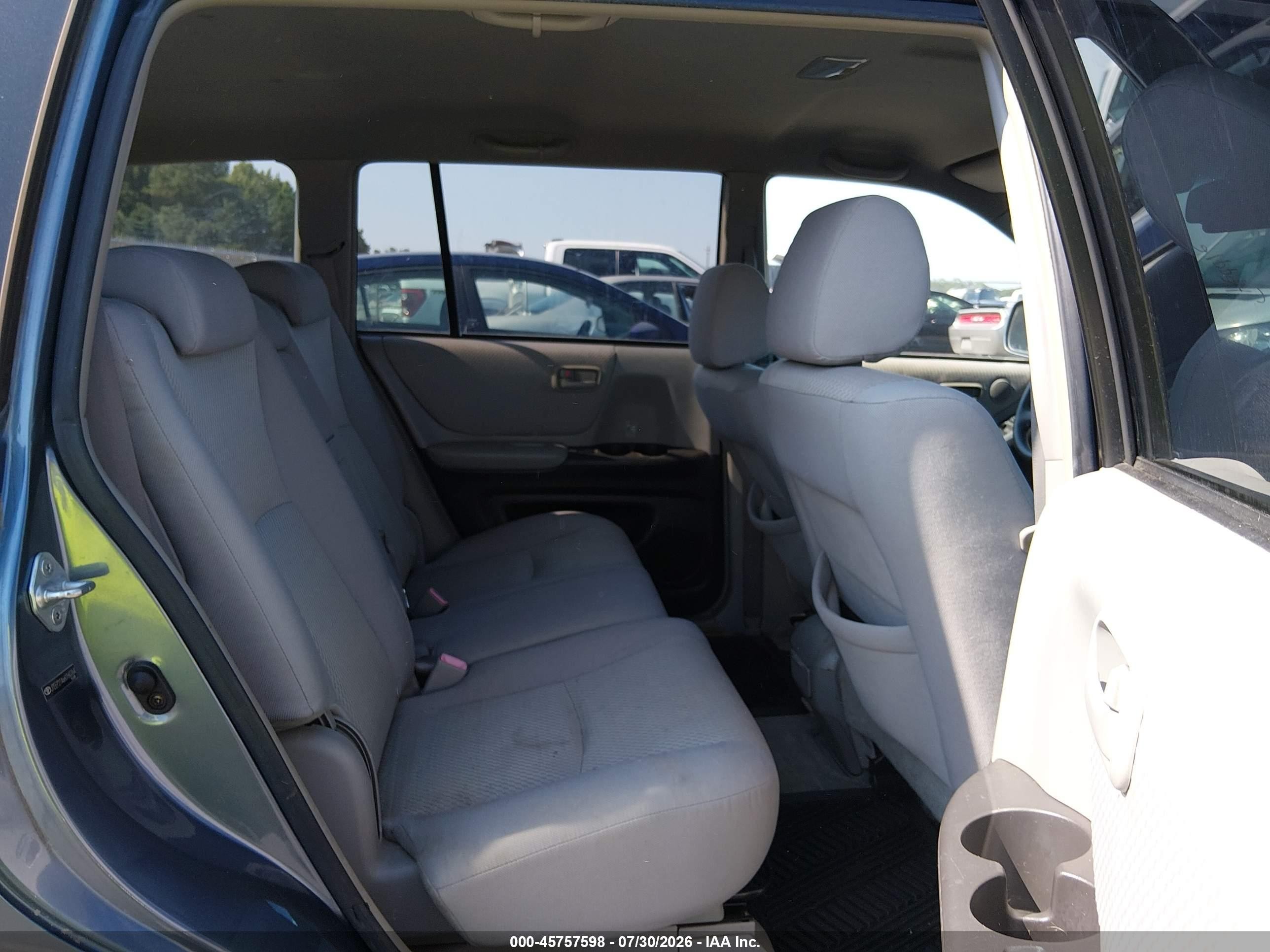 2006 Toyota Highlander V6 Light Blue vin: JTEEP21A660160764