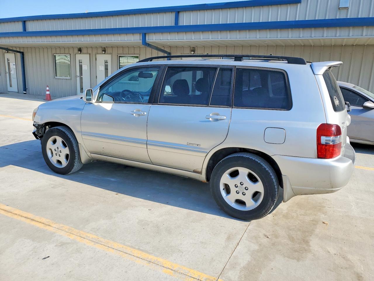 2007 Toyota Highlander Limited Серебряный vin: JTEEP21A670190140