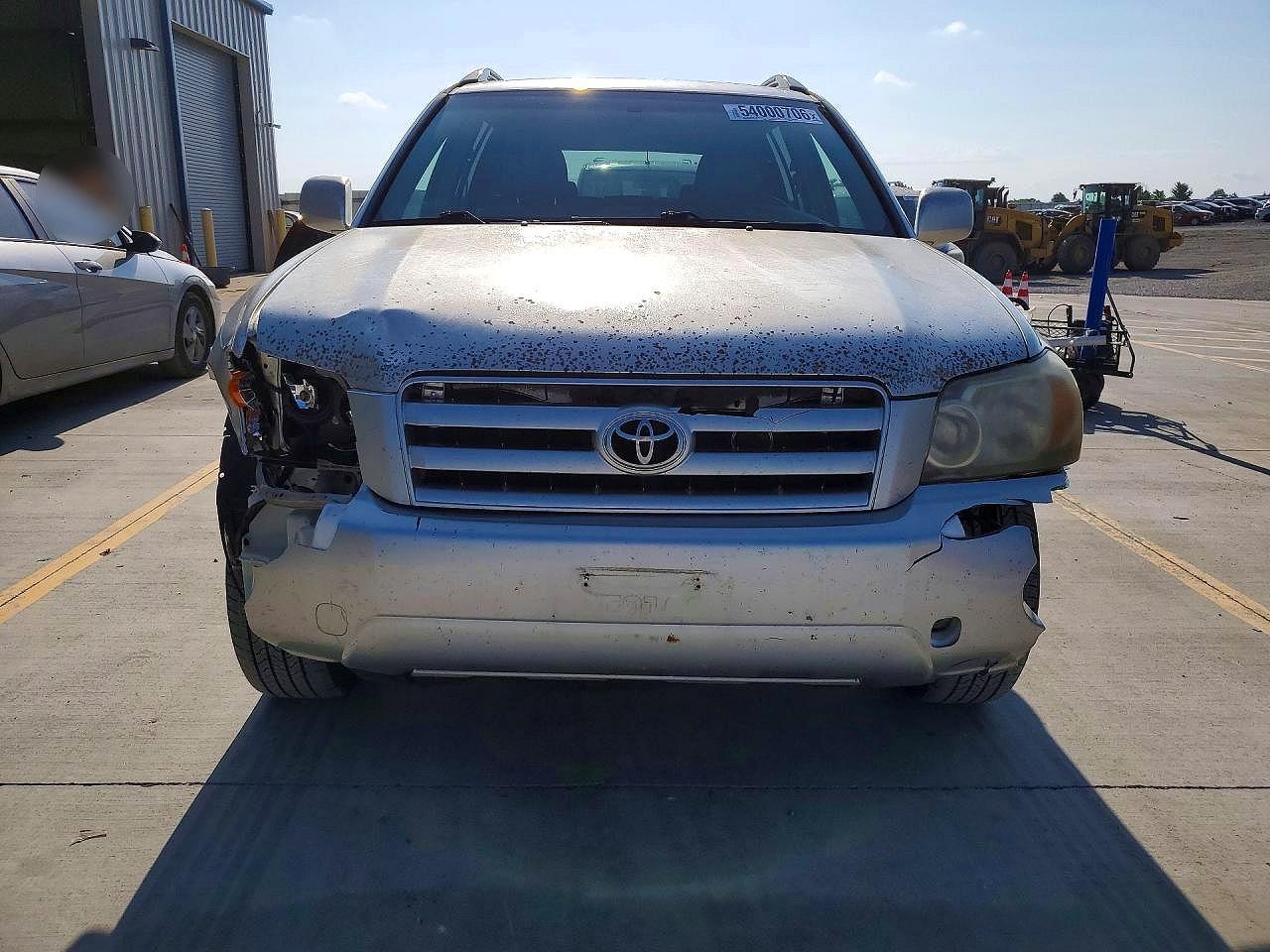 2007 Toyota Highlander Limited Серебряный vin: JTEEP21A670190140
