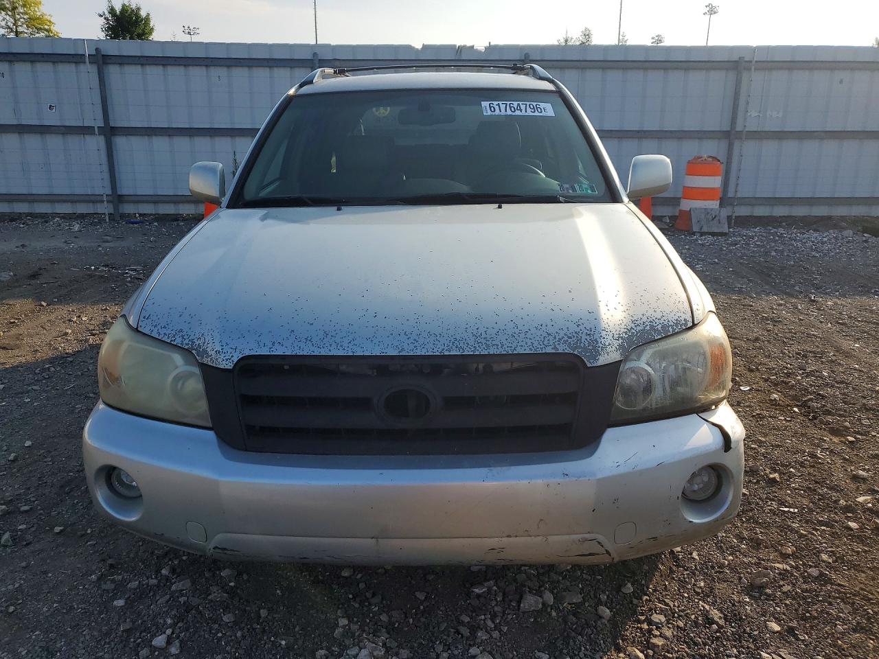 2007 Toyota Highlander Limited Silver vin: JTEEP21A670191210