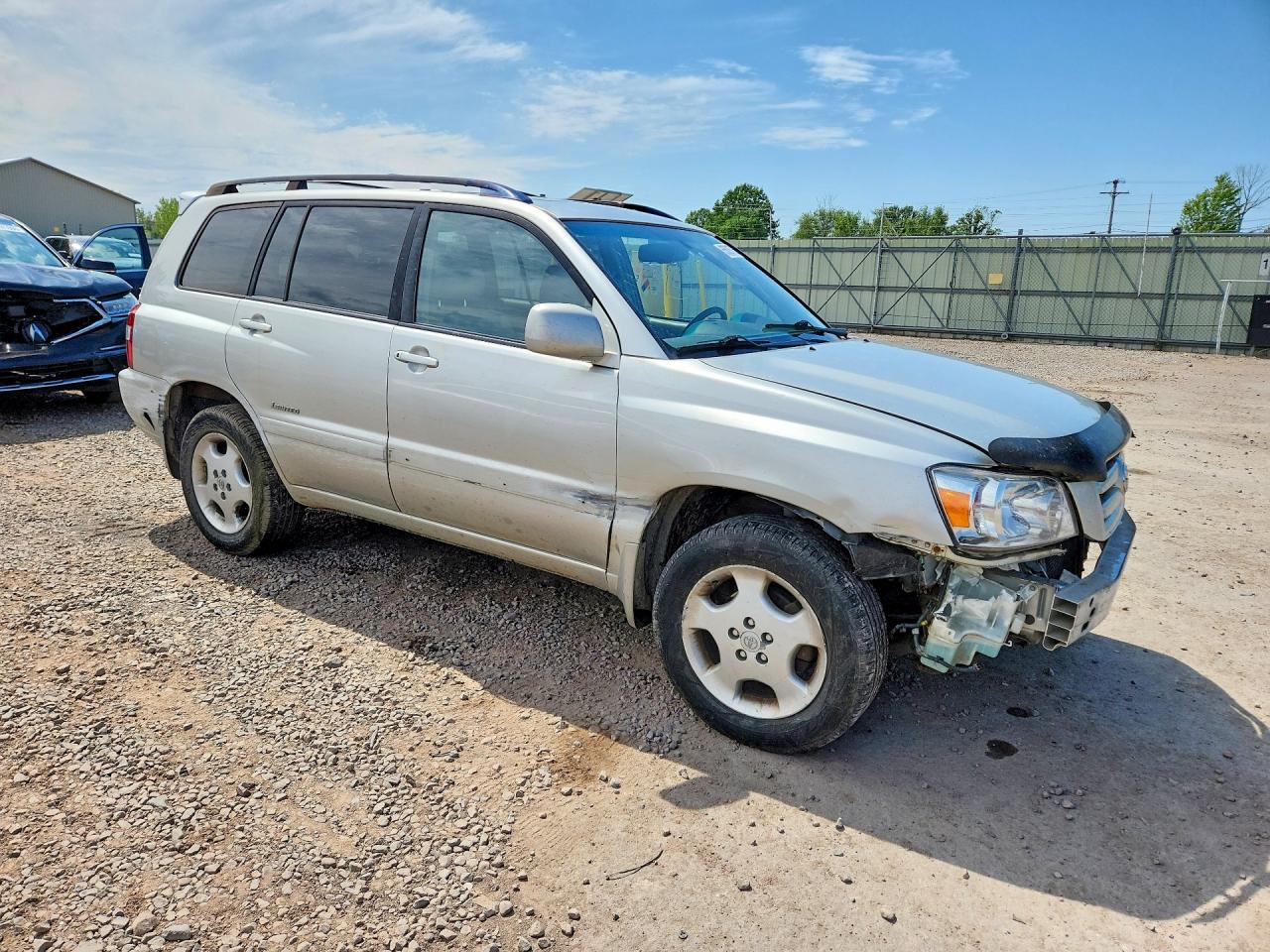 2007 Toyota Highlander Limited Silver vin: JTEEP21A670218602