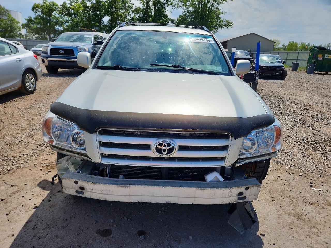 2007 Toyota Highlander Limited Silver vin: JTEEP21A670218602