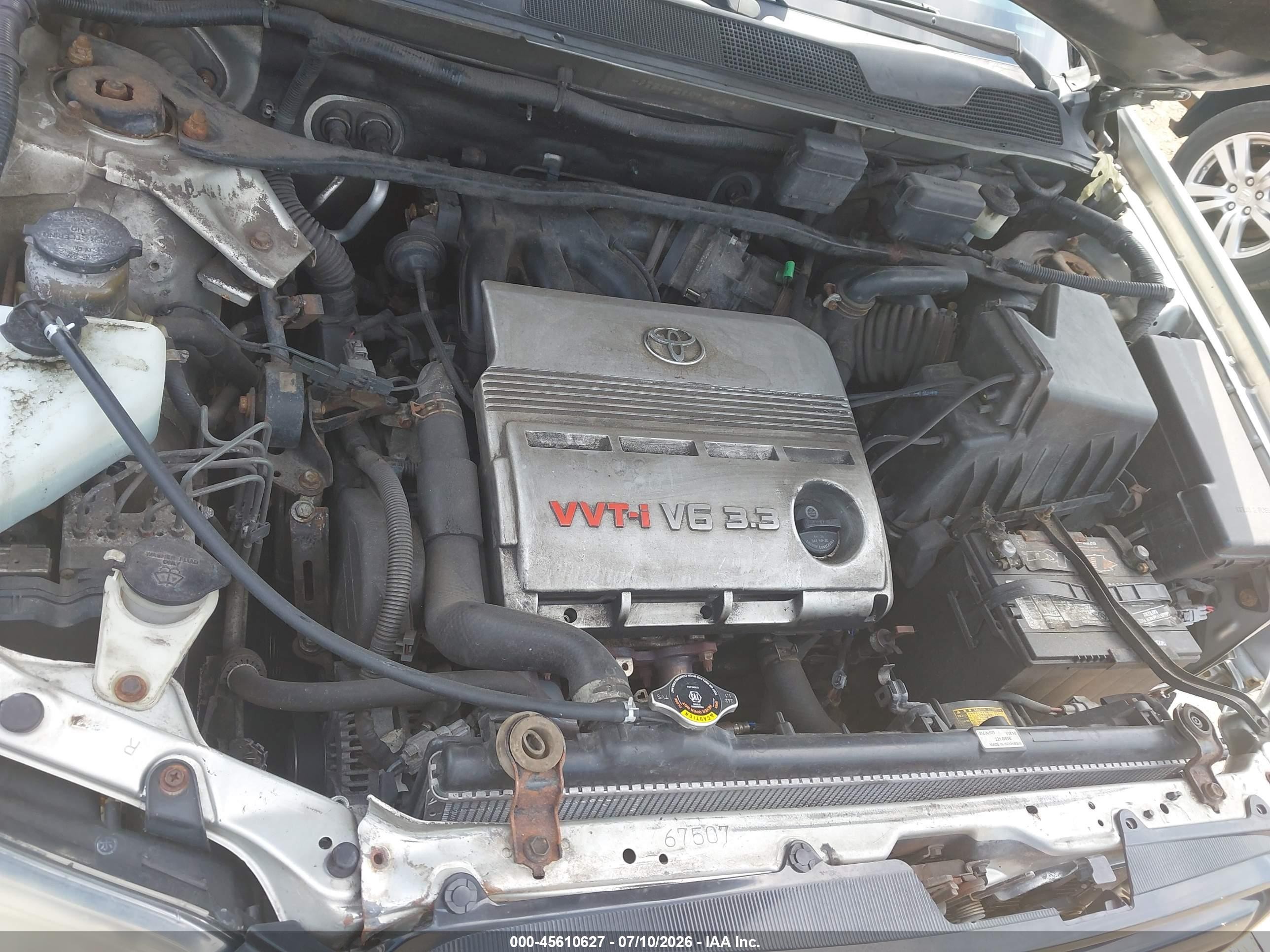 2004 Toyota Highlander V6 Серебряный vin: JTEEP21A740009199