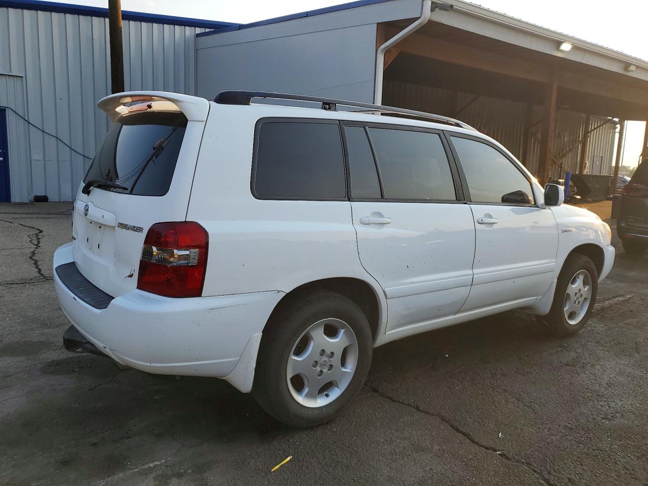 2004 Toyota Highlander Limited Белый vin: JTEEP21A740026813