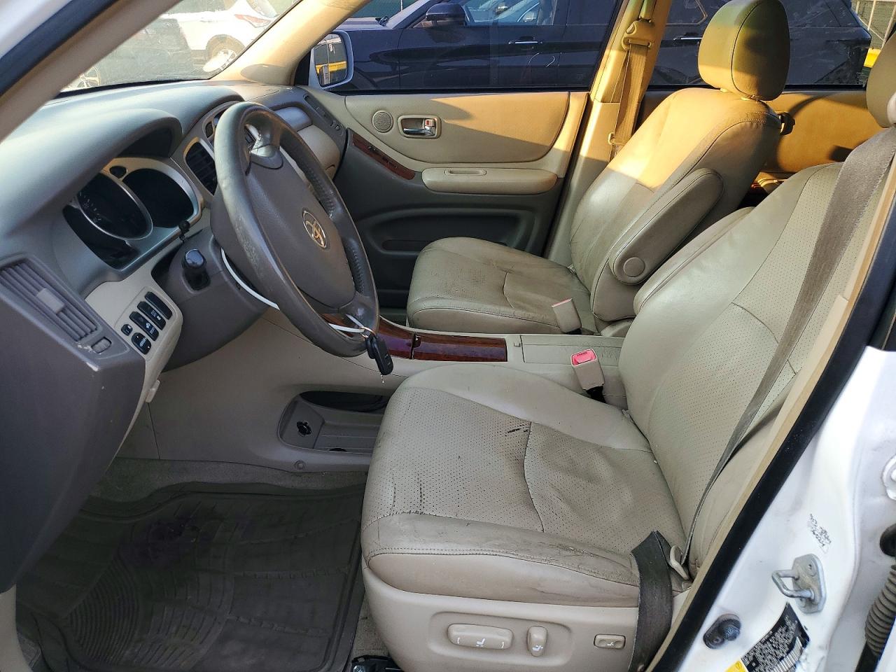 2004 Toyota Highlander Limited Белый vin: JTEEP21A740026813