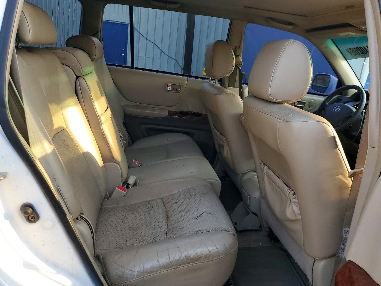 2004 Toyota Highlander Limited Белый vin: JTEEP21A740026813