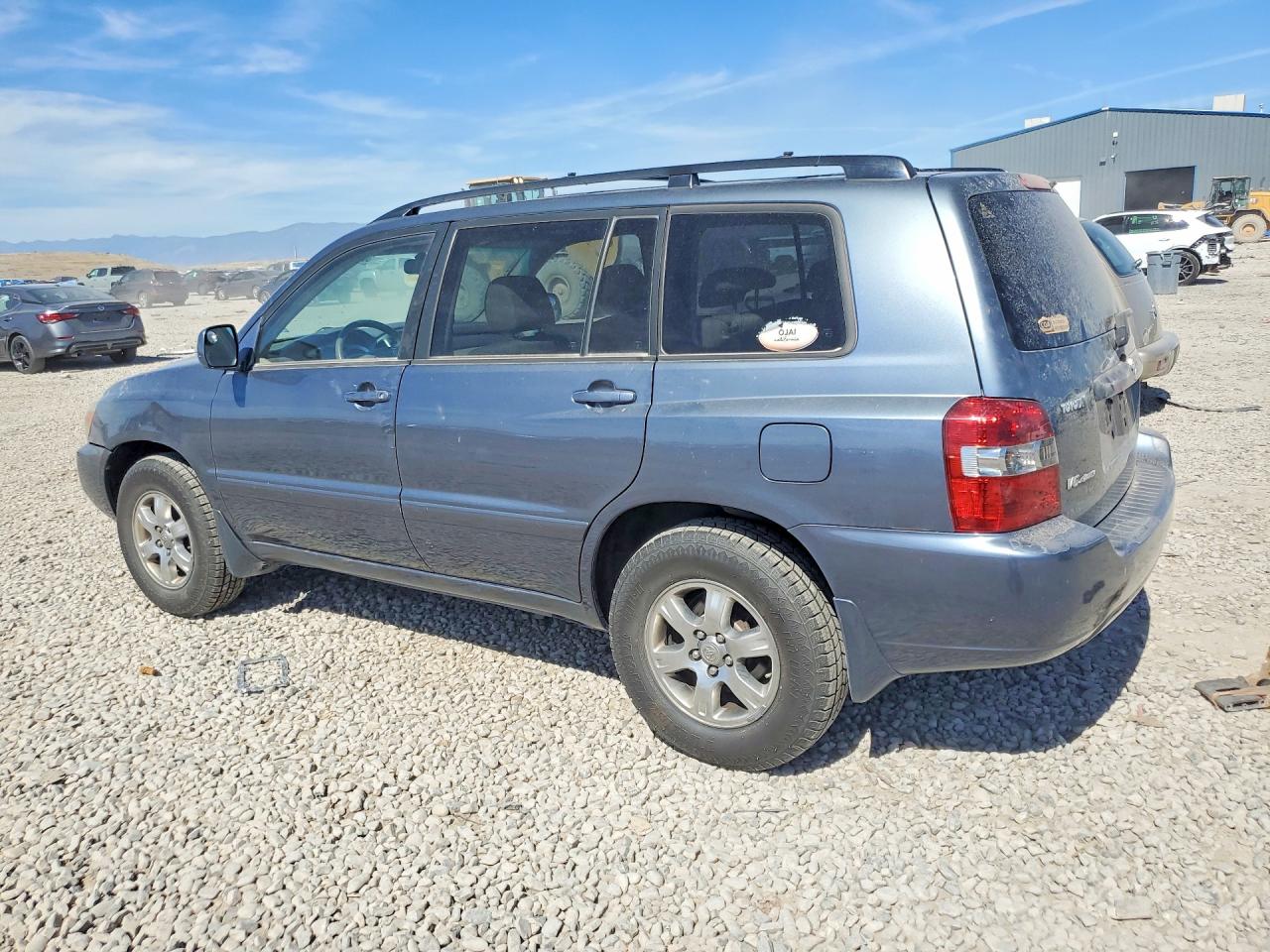 2005 Toyota Highlander Limited Gray vin: JTEEP21A750070053