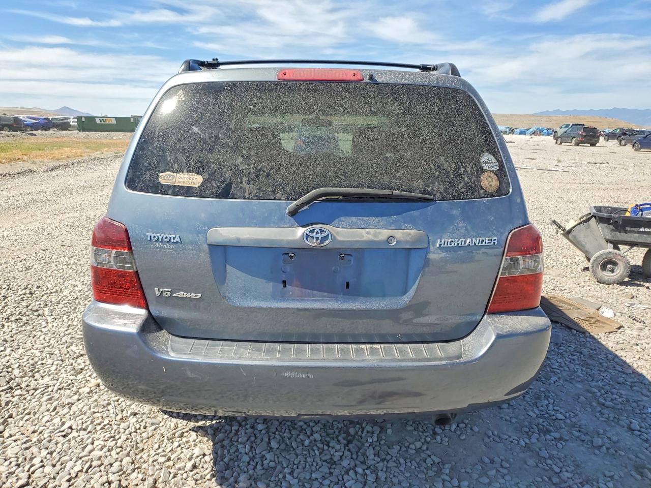 2005 Toyota Highlander Limited Gray vin: JTEEP21A750070053