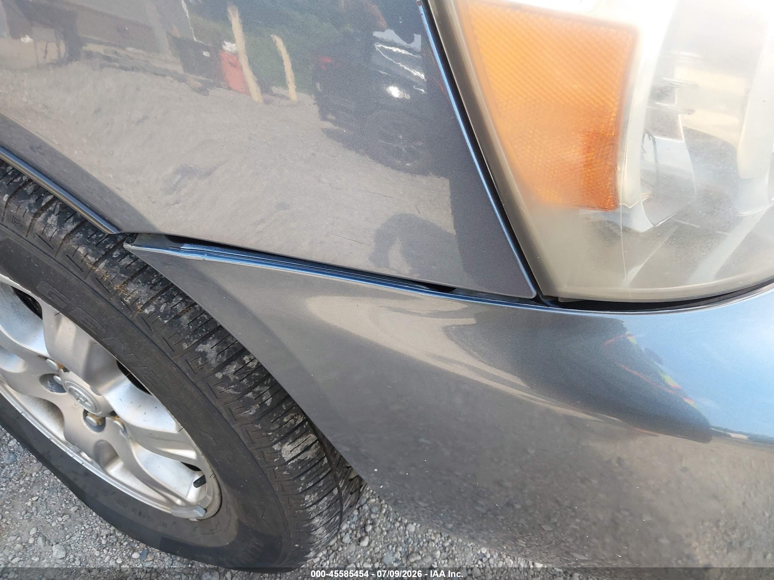 2005 Toyota Highlander V6 Blue vin: JTEEP21A750075446