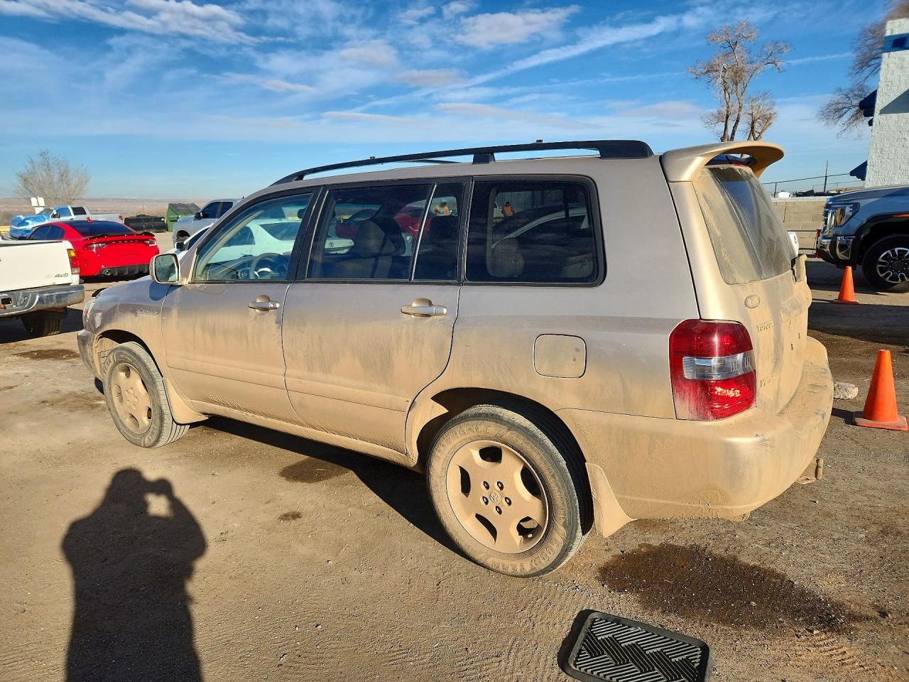 2005 Toyota Highlander Limited Brown vin: JTEEP21A750089959