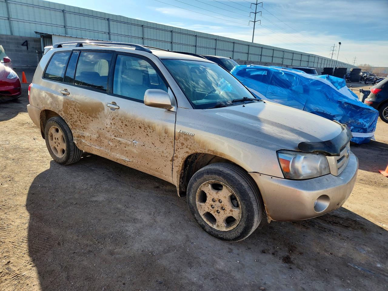2005 Toyota Highlander Limited Brown vin: JTEEP21A750089959