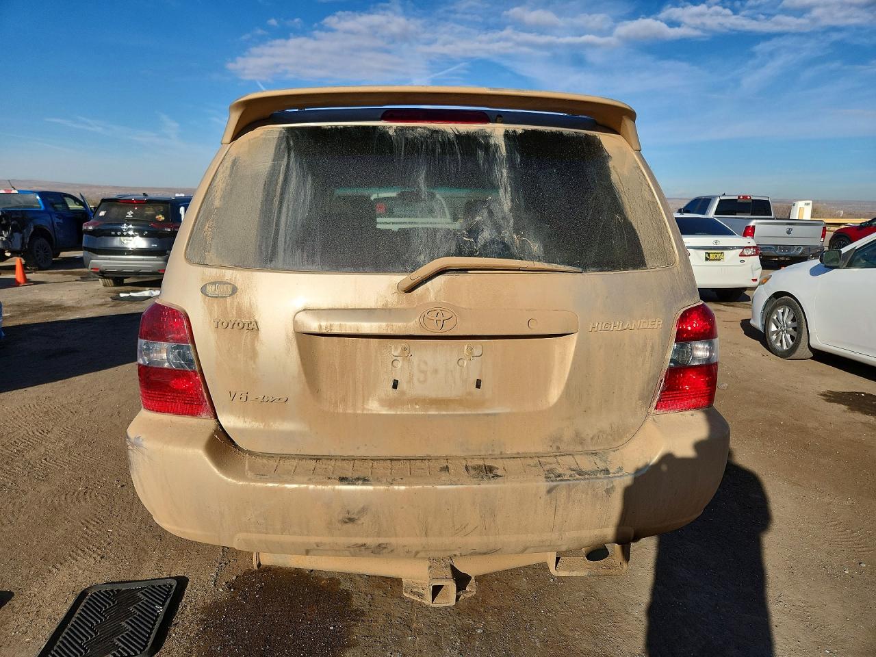 2005 Toyota Highlander Limited Brown vin: JTEEP21A750089959