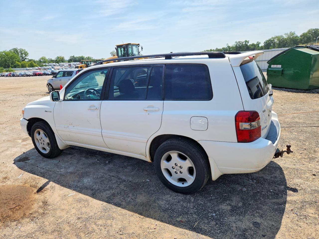 2005 Toyota Highlander Limited Белый vin: JTEEP21A750133443