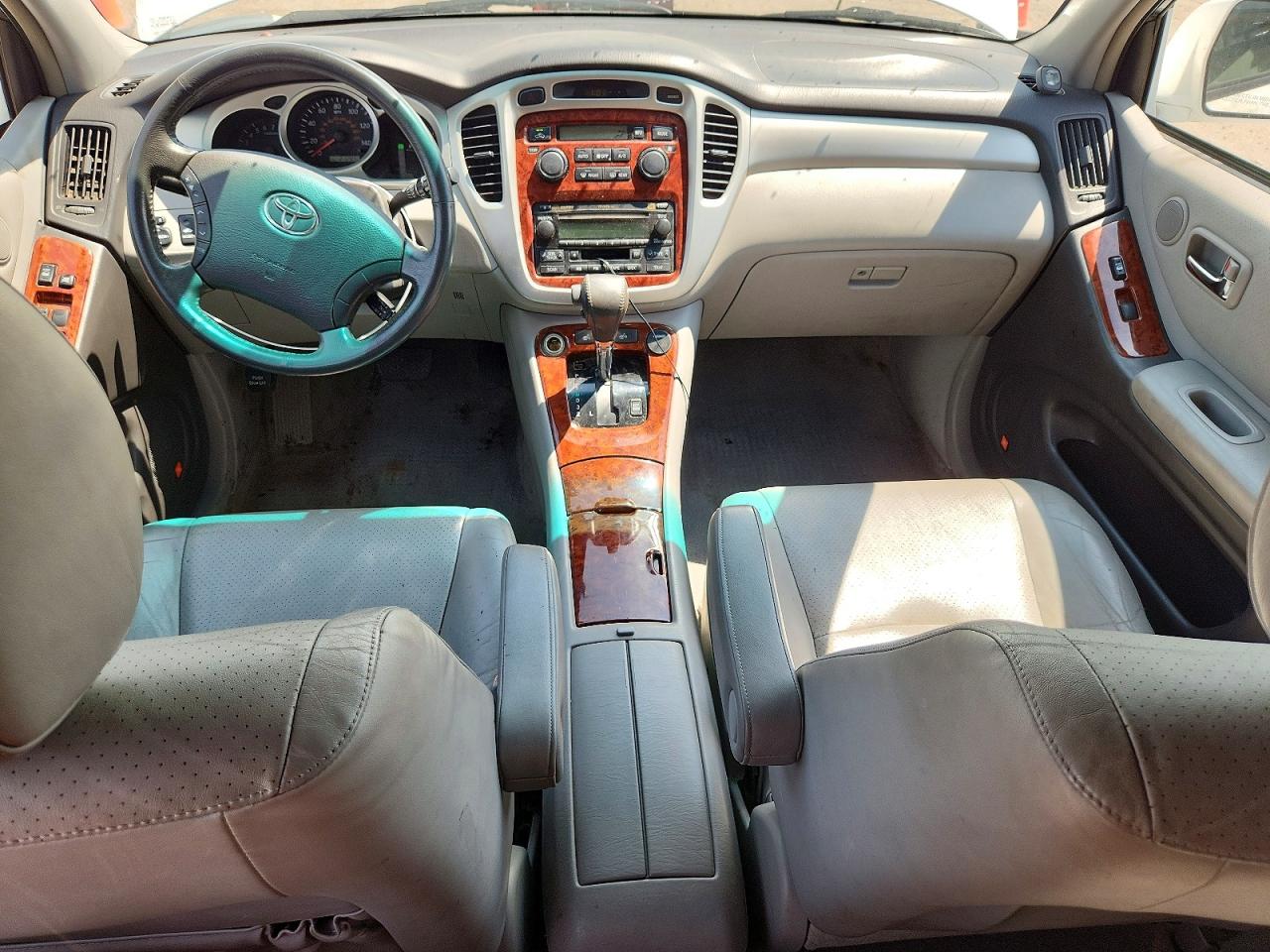 2005 Toyota Highlander Limited Белый vin: JTEEP21A750133443