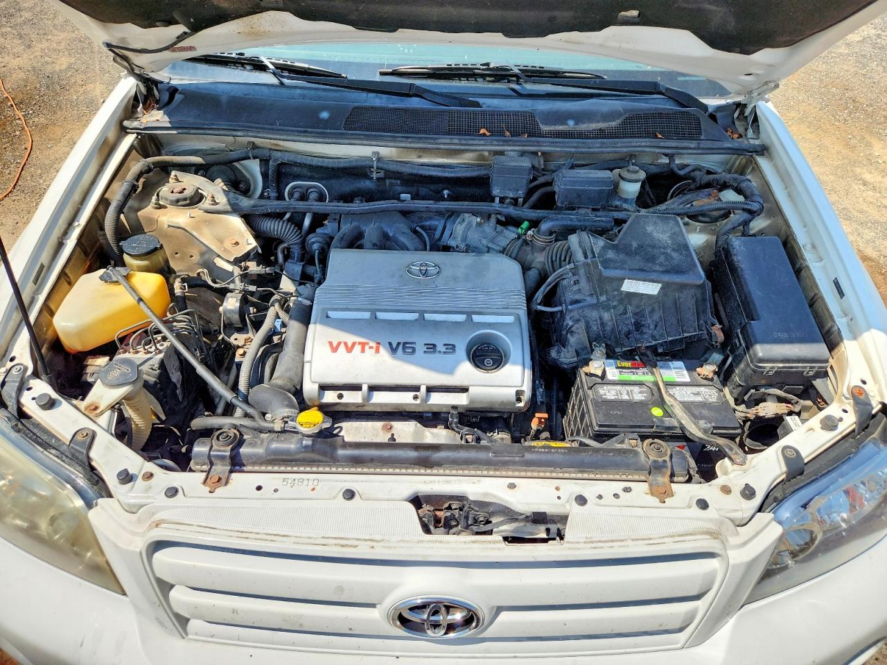2005 Toyota Highlander Limited Белый vin: JTEEP21A750133443