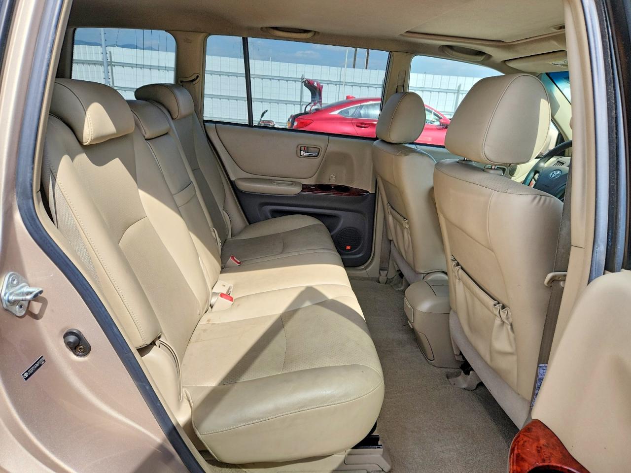 2006 Toyota Highlander Limited Tan vin: JTEEP21A760157209