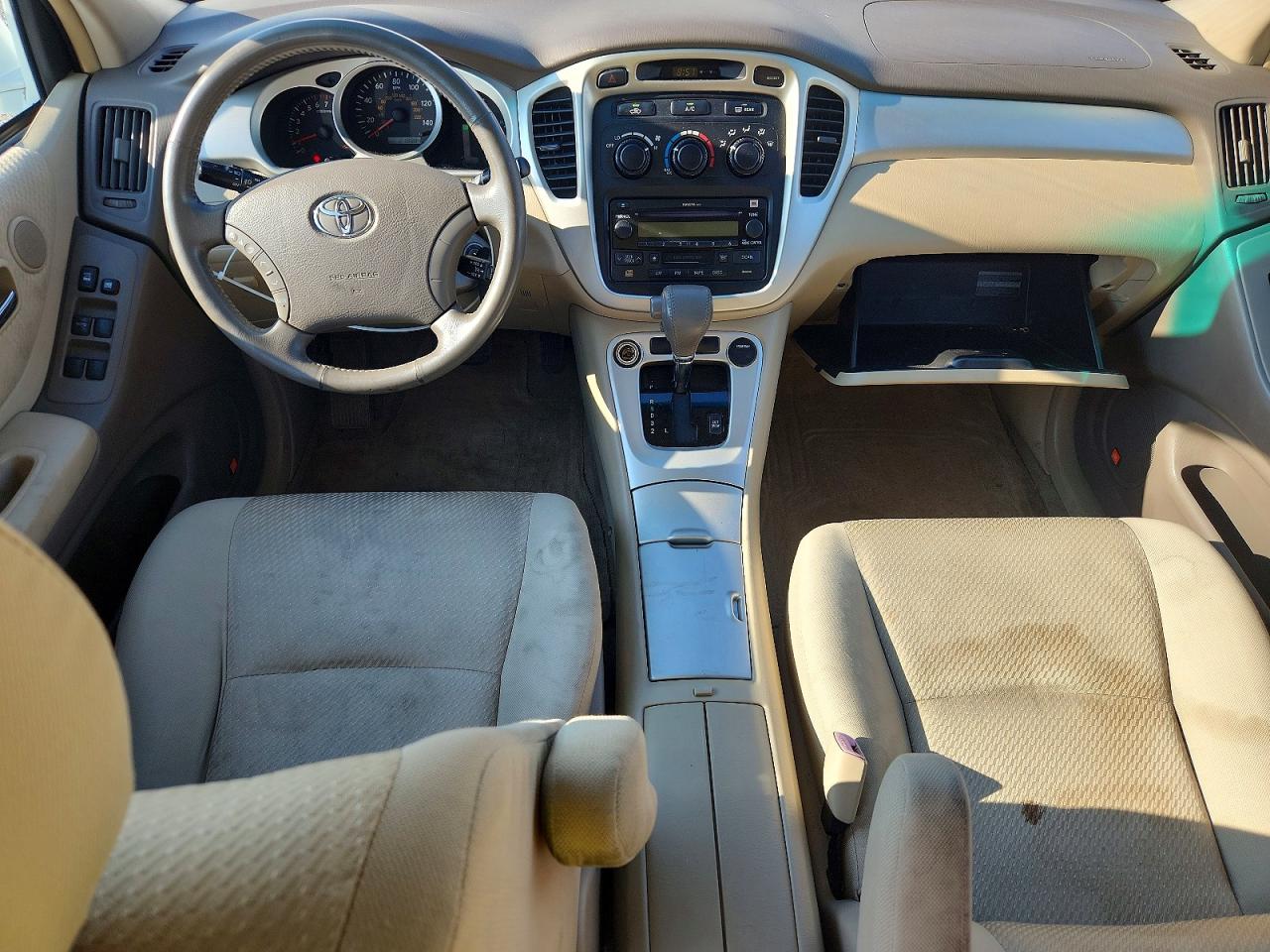 2006 Toyota Highlander Limited White vin: JTEEP21A760168386