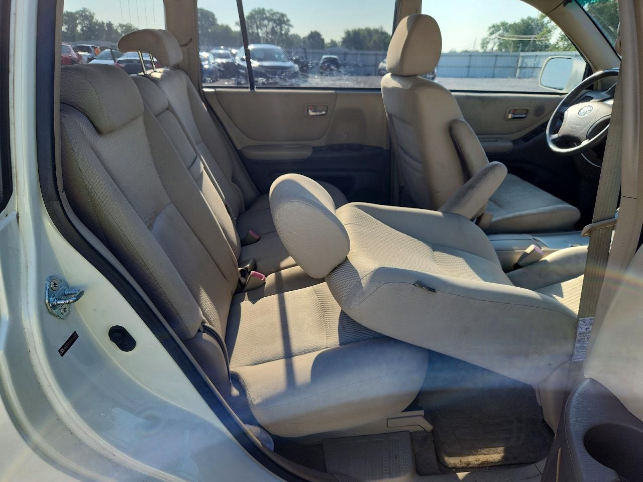 2006 Toyota Highlander Limited White vin: JTEEP21A760168386