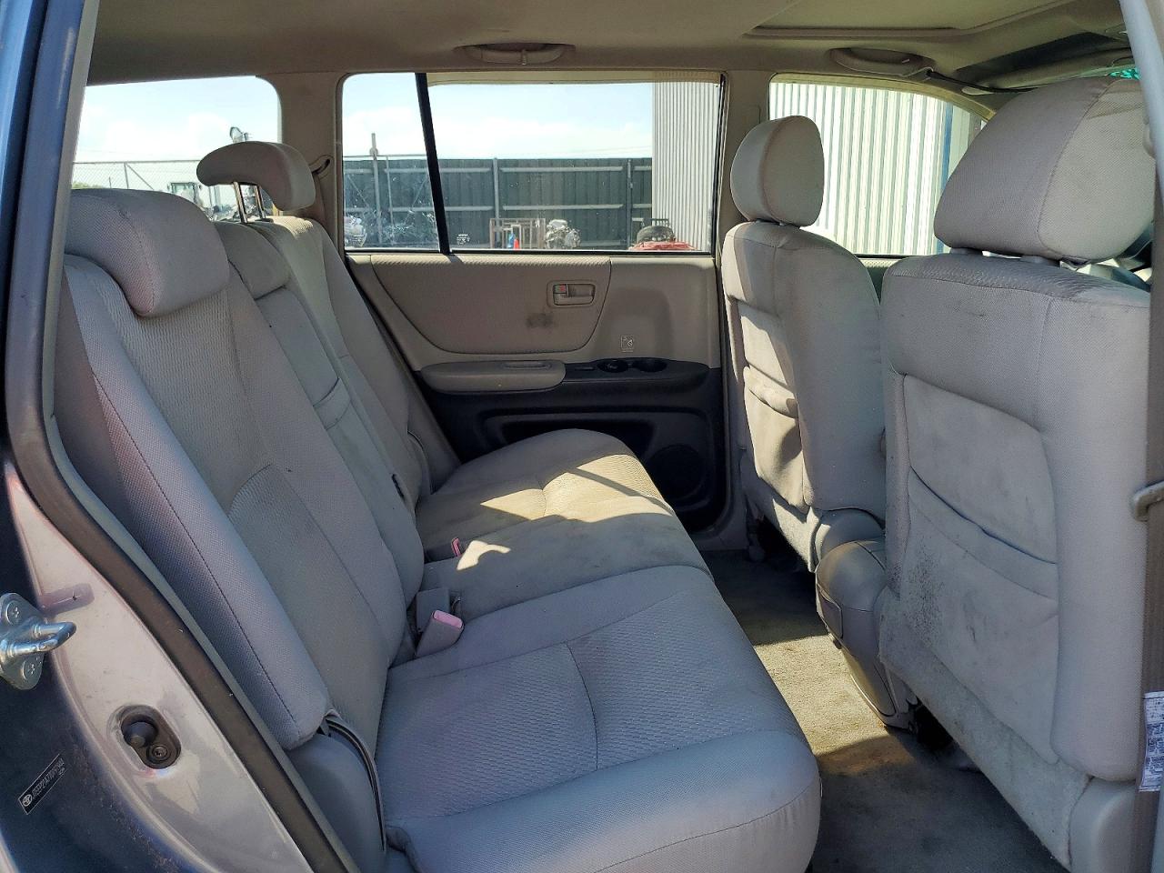 2007 Toyota Highlander Base Blue vin: JTEEP21A770191944
