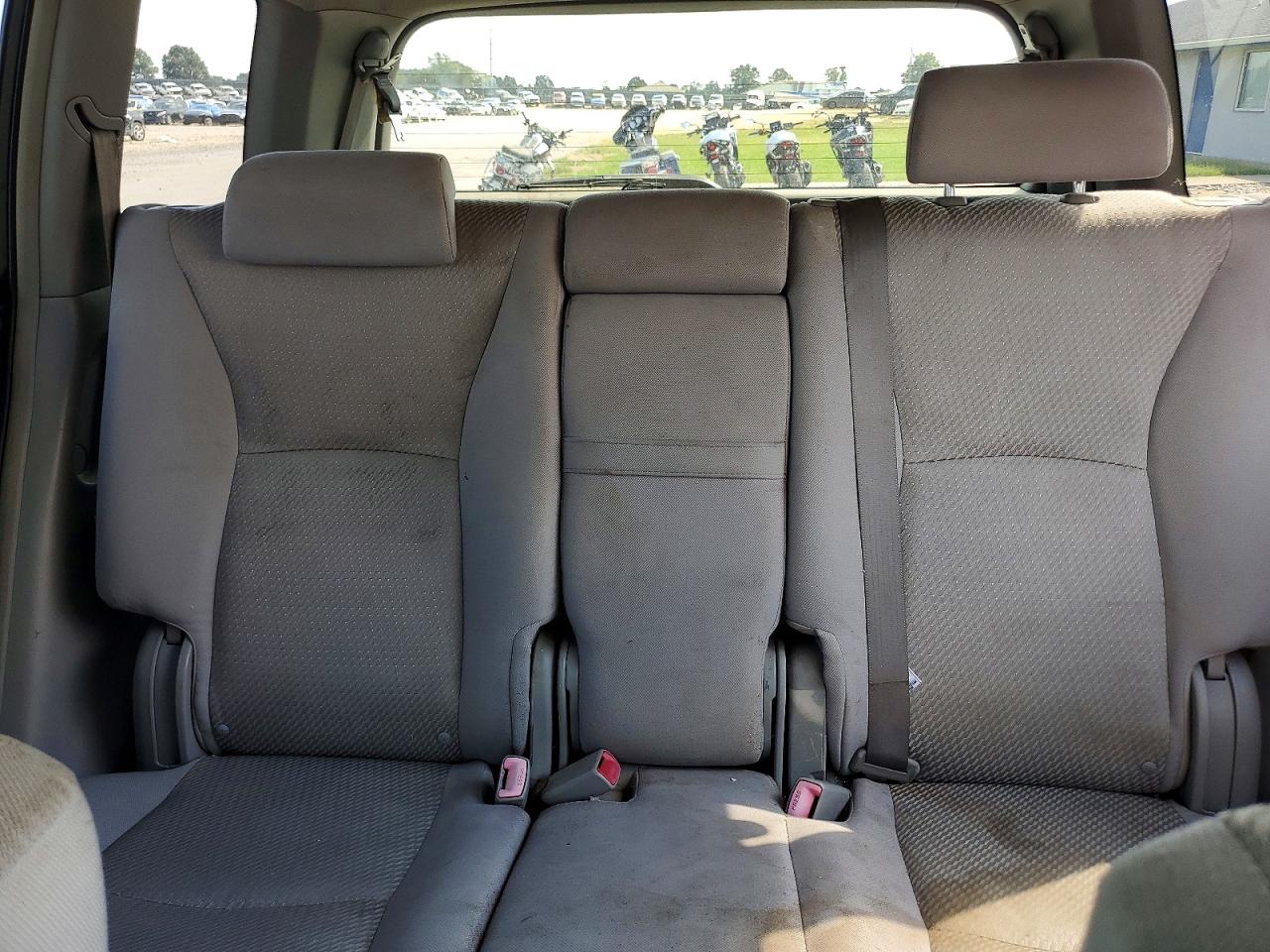2007 Toyota Highlander Base Blue vin: JTEEP21A770191944
