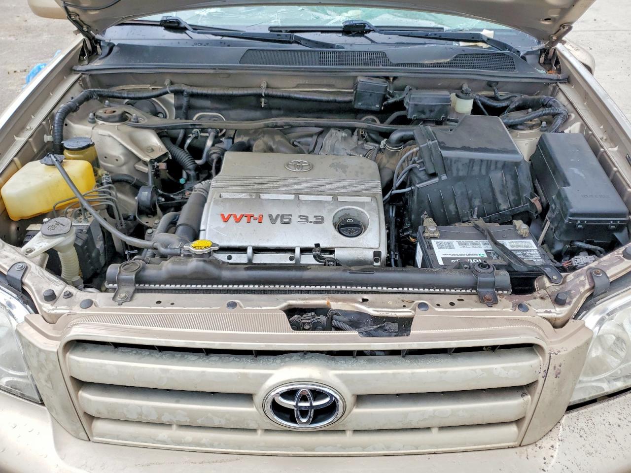 2007 Toyota Highlander Limited Beige vin: JTEEP21A770206233