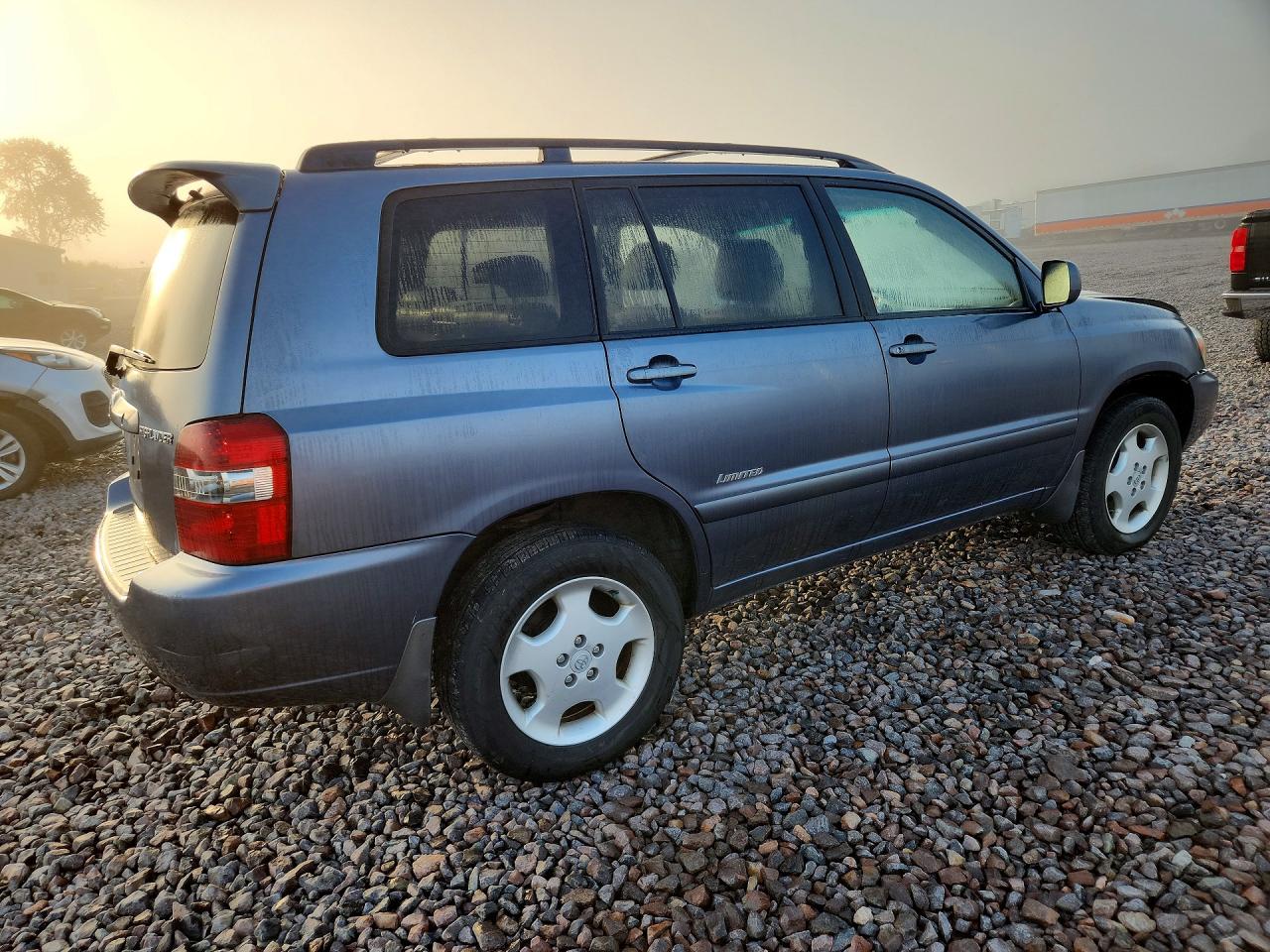 2007 Toyota Highlander Limited Gray vin: JTEEP21A770213201