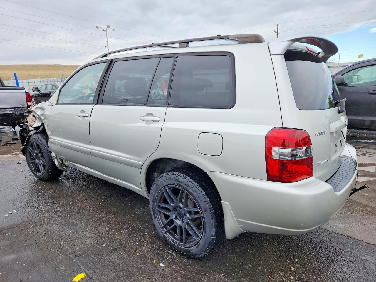 2004 Toyota Highlander Limited Серебряный vin: JTEEP21A840048111